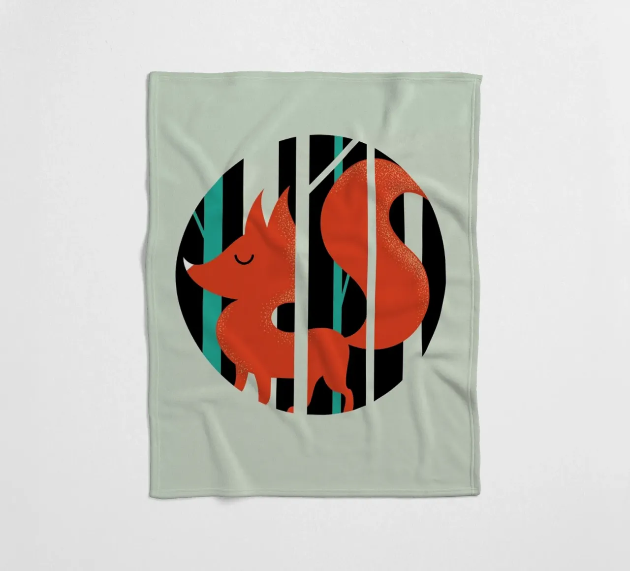 Fox Fleecedecke von Doozal