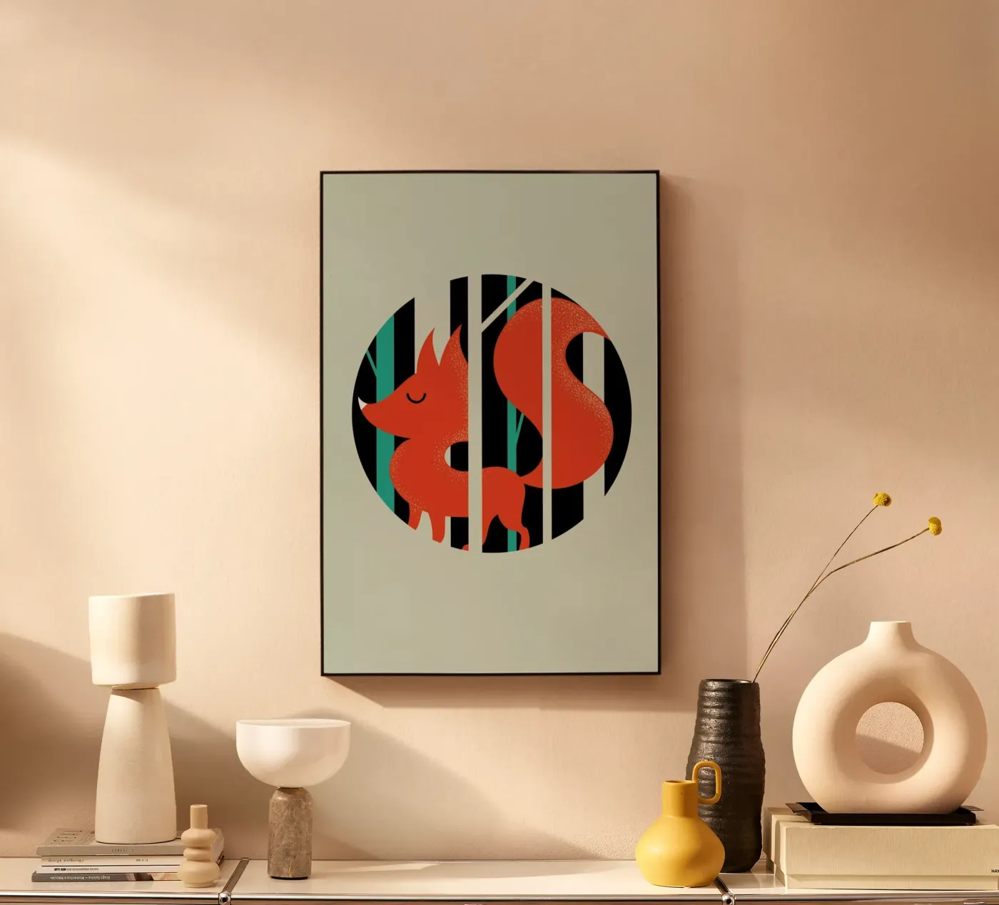 Fox Acryl-Glas von Doozal