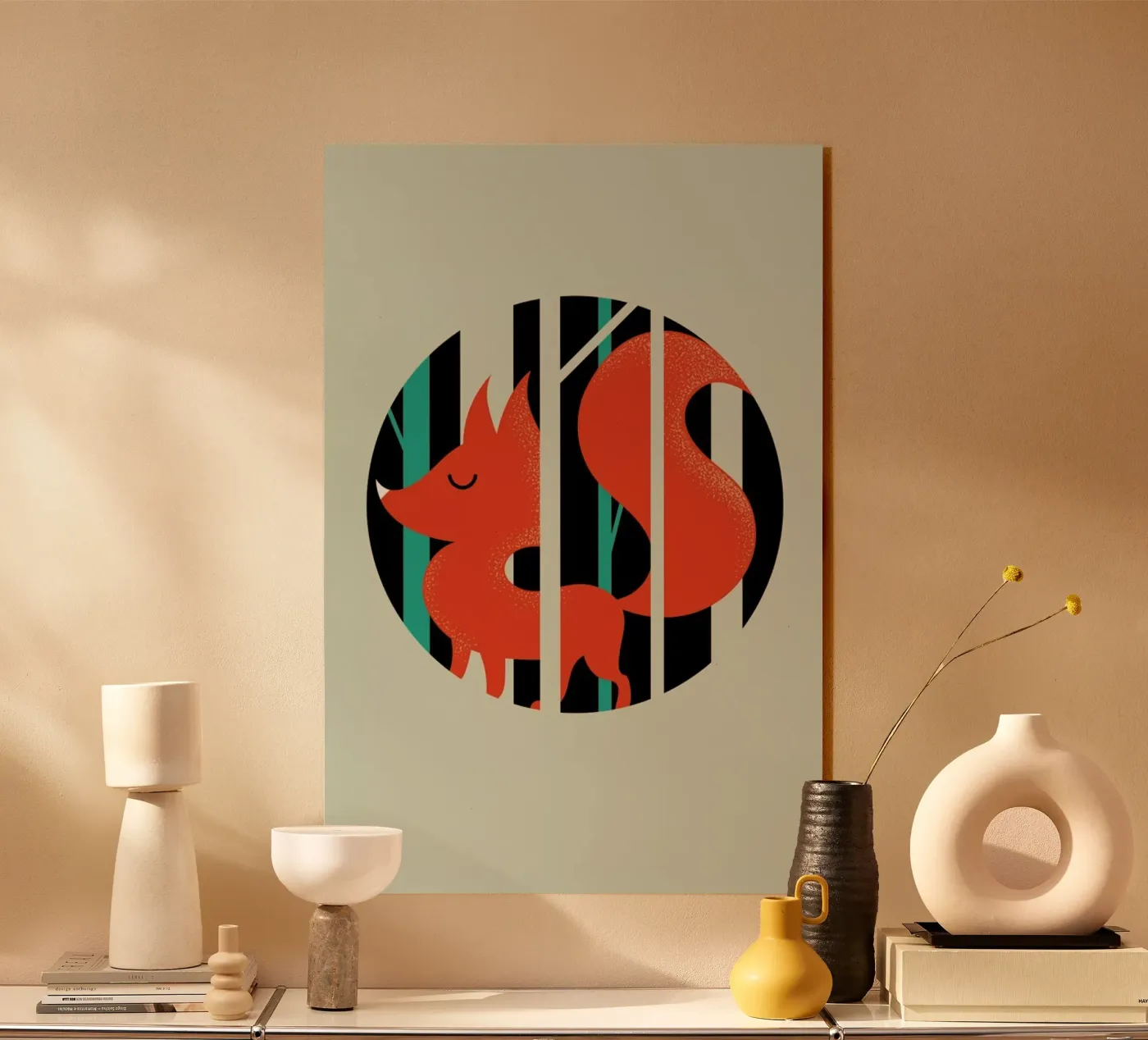 Fox acryl van Doozal