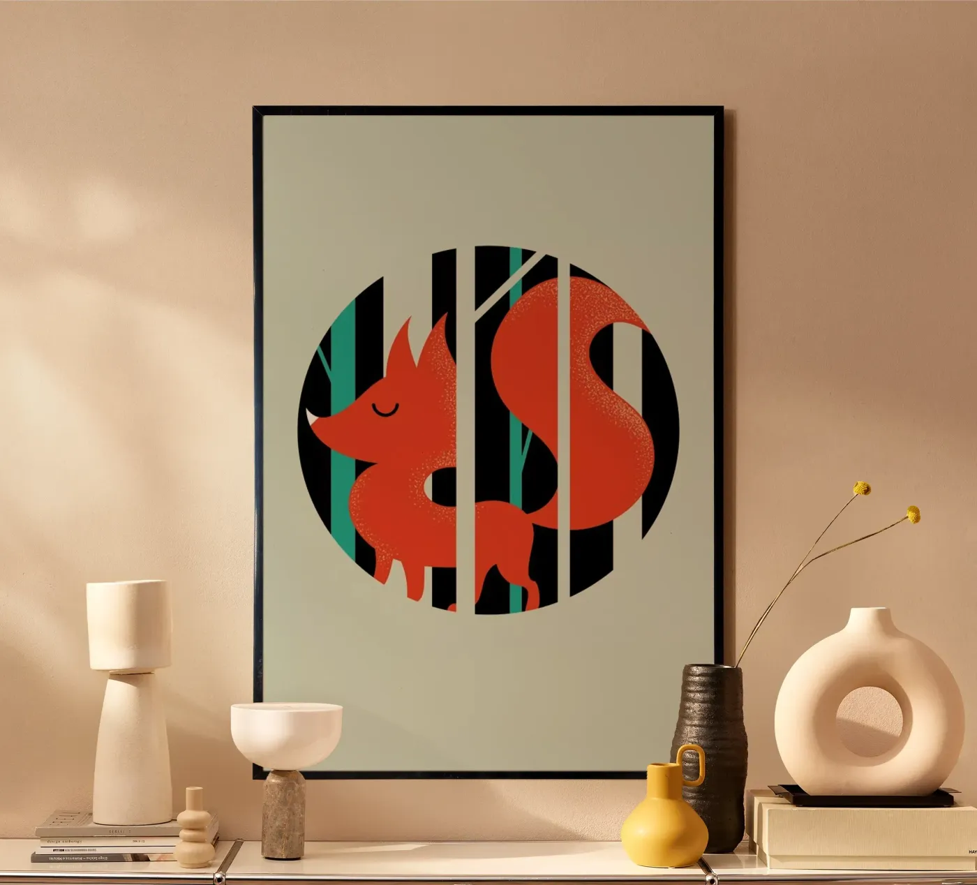 Fox Poster von Doozal