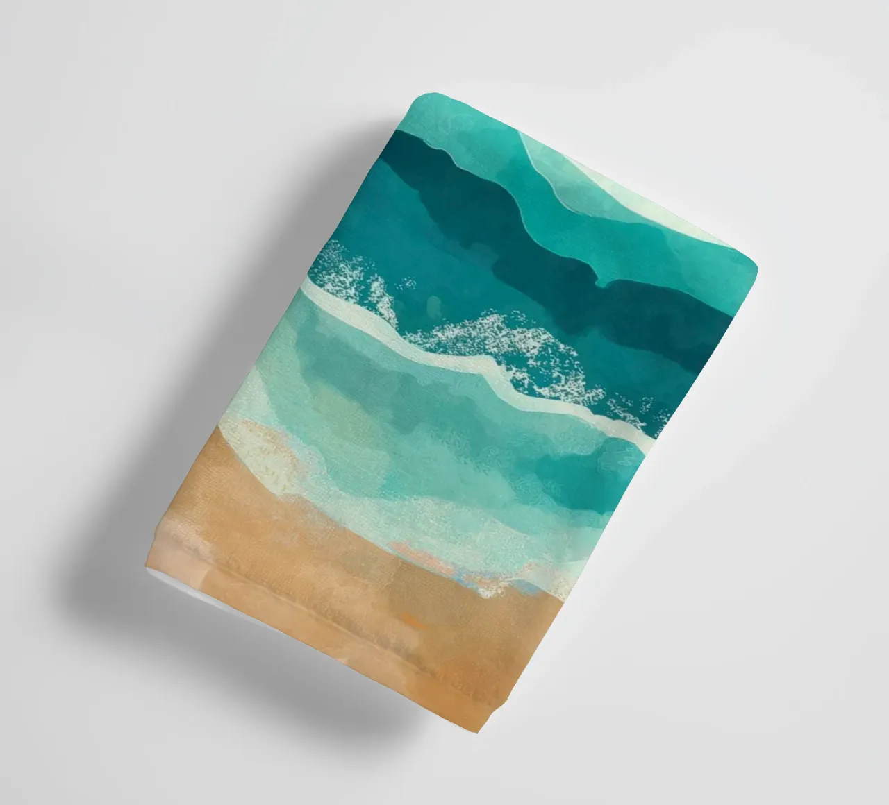 Spiaggia astratta asciugamano da bagno da Imagine