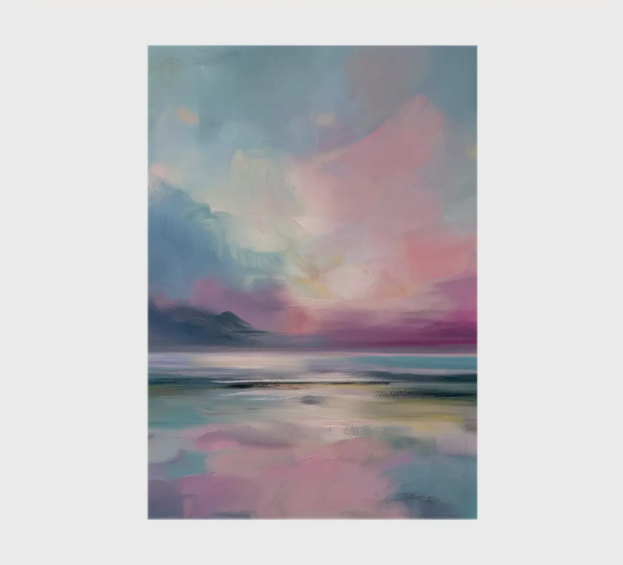 Abstract landscape notebook by Imagine
