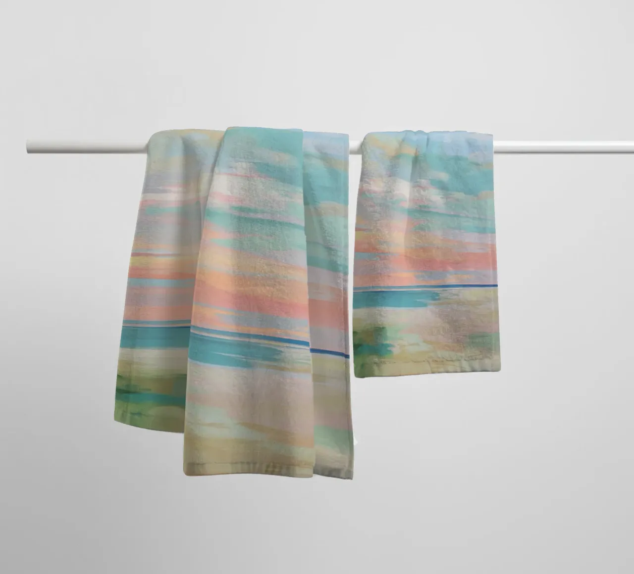 Abstract strand towel by Imagine