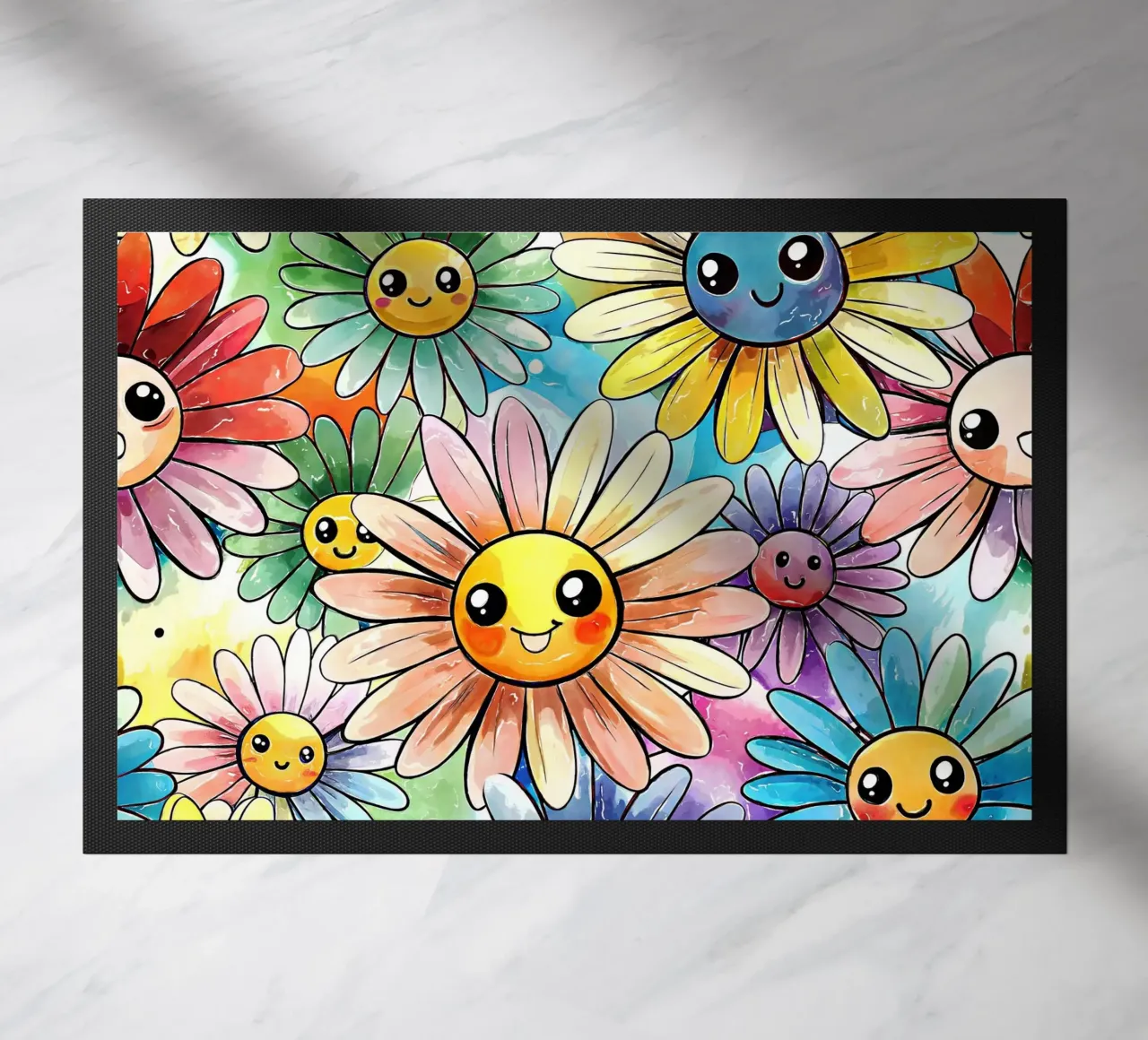 Margherite arcobaleno Kawaii zerbino da Happy Littles