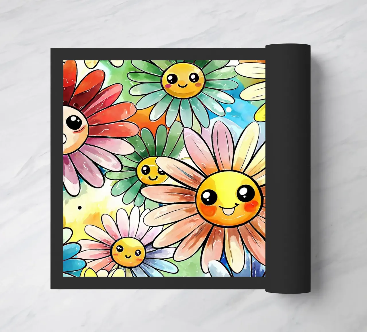 Margherite arcobaleno Kawaii zerbino da Happy Littles