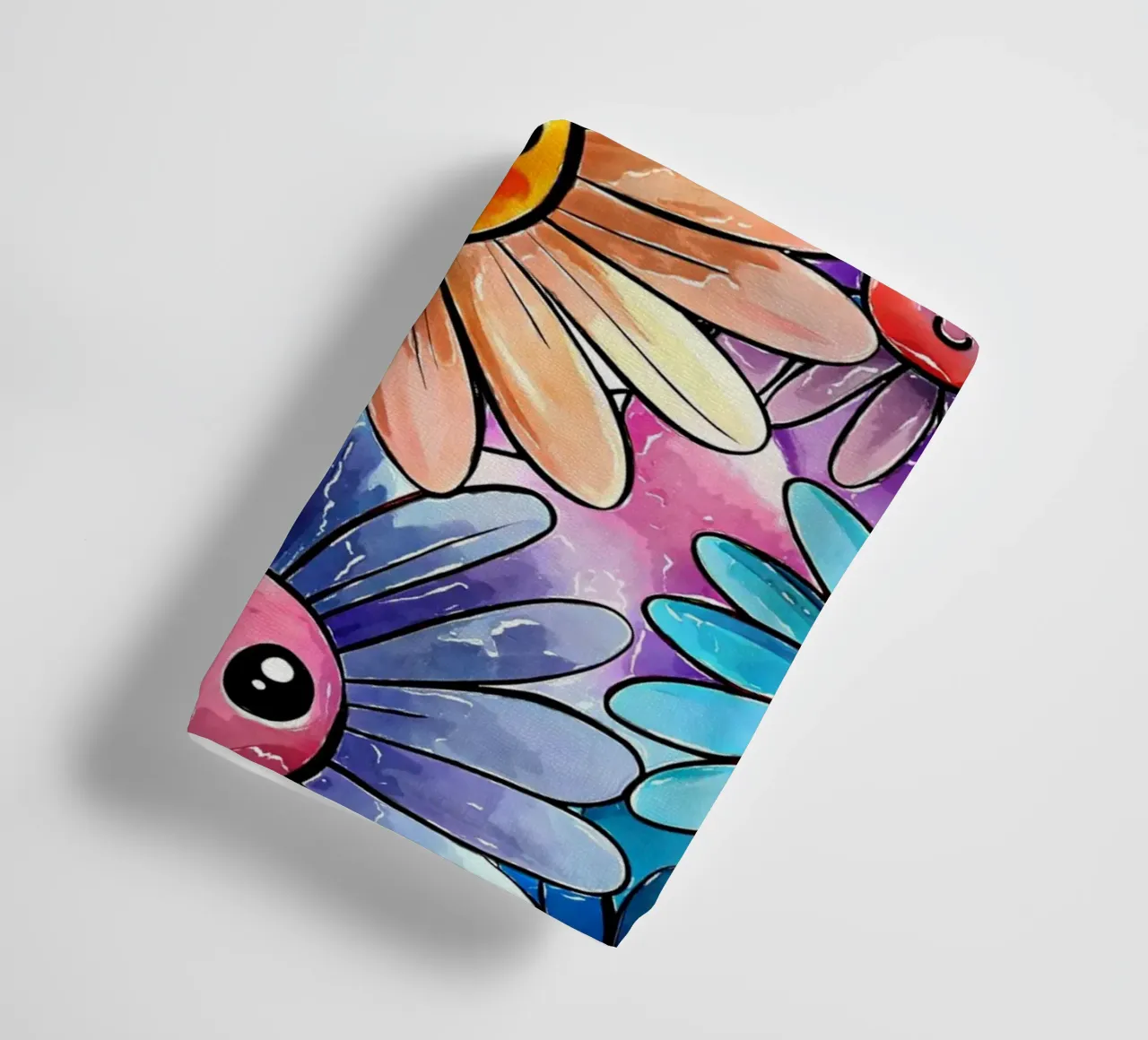 Margherite arcobaleno Kawaii asciugamano da bagno da Happy Littles