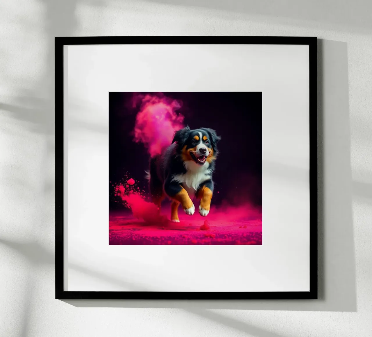 Le bouvier bernois coloré #90 poster de Yumis.Beargang.and.Me