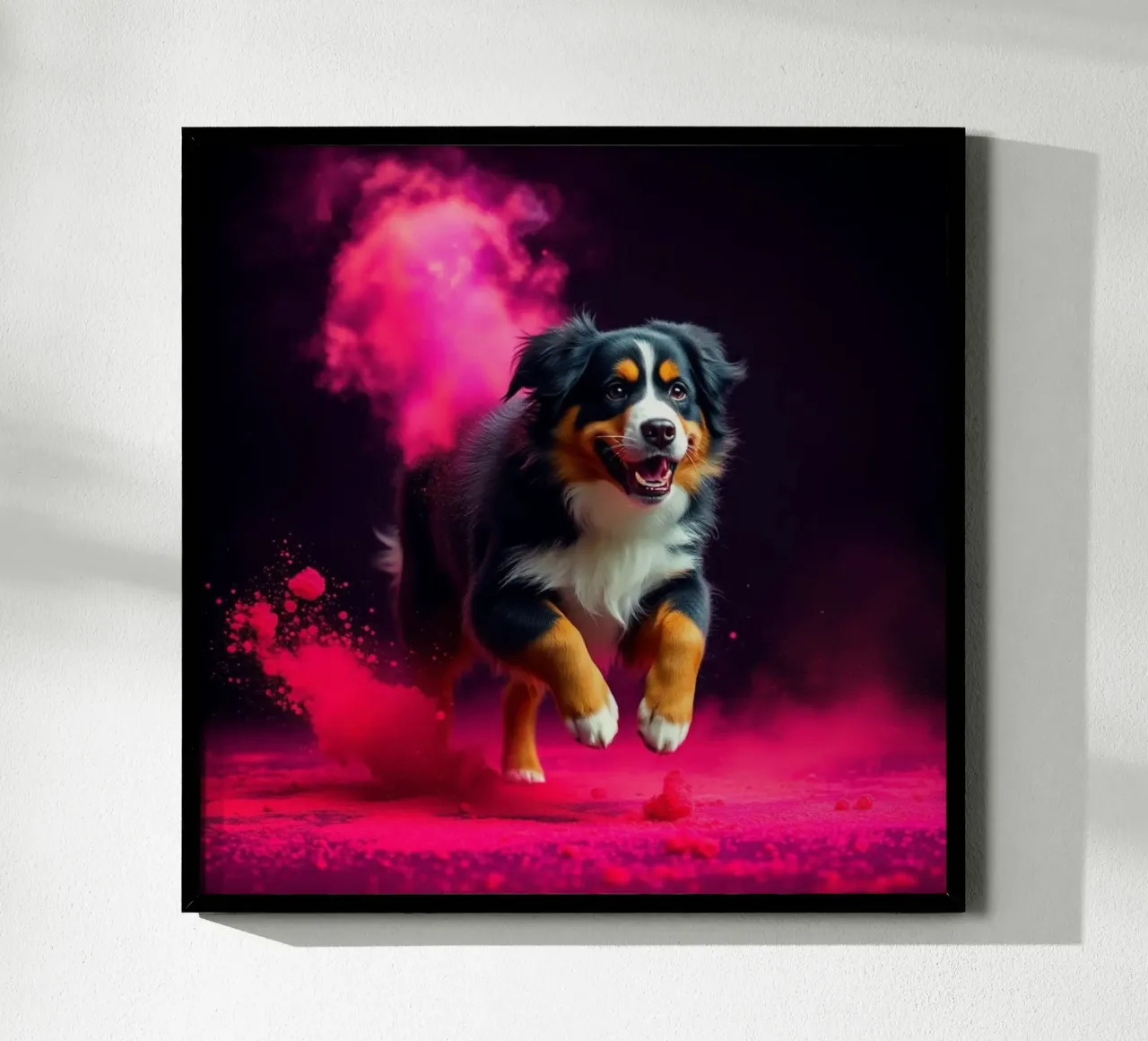 Le bouvier bernois coloré #90 poster de Yumis.Beargang.and.Me