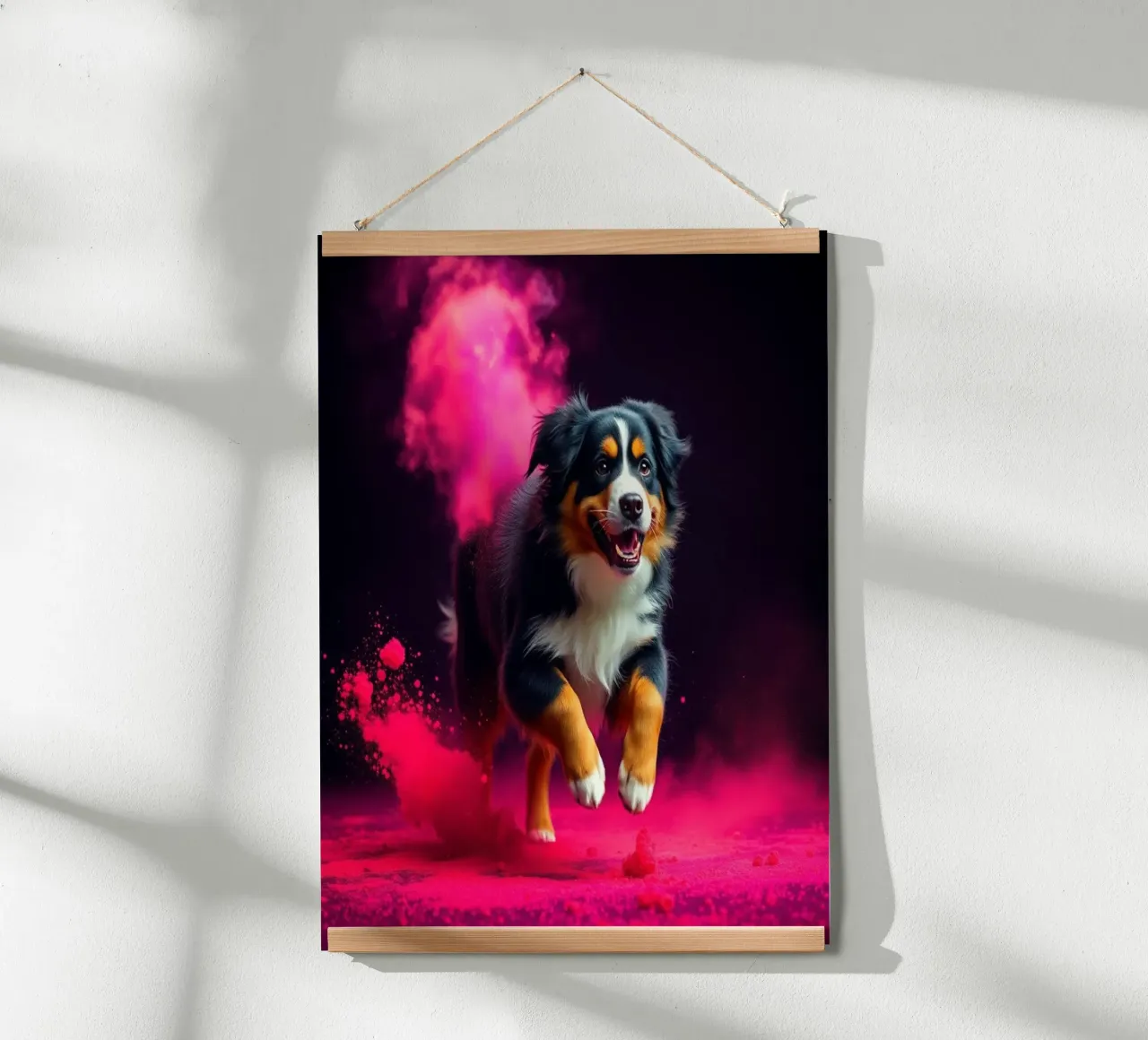 Le bouvier bernois coloré #90 poster de Yumis.Beargang.and.Me