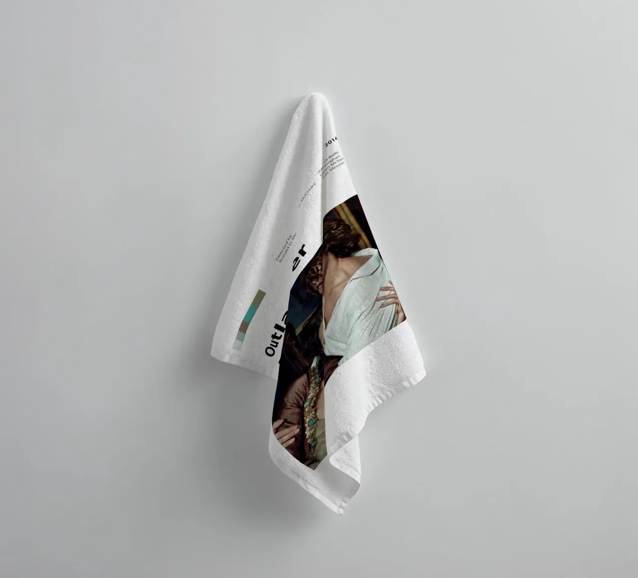 Outlander asciugamano da bagno da The Movie Wall