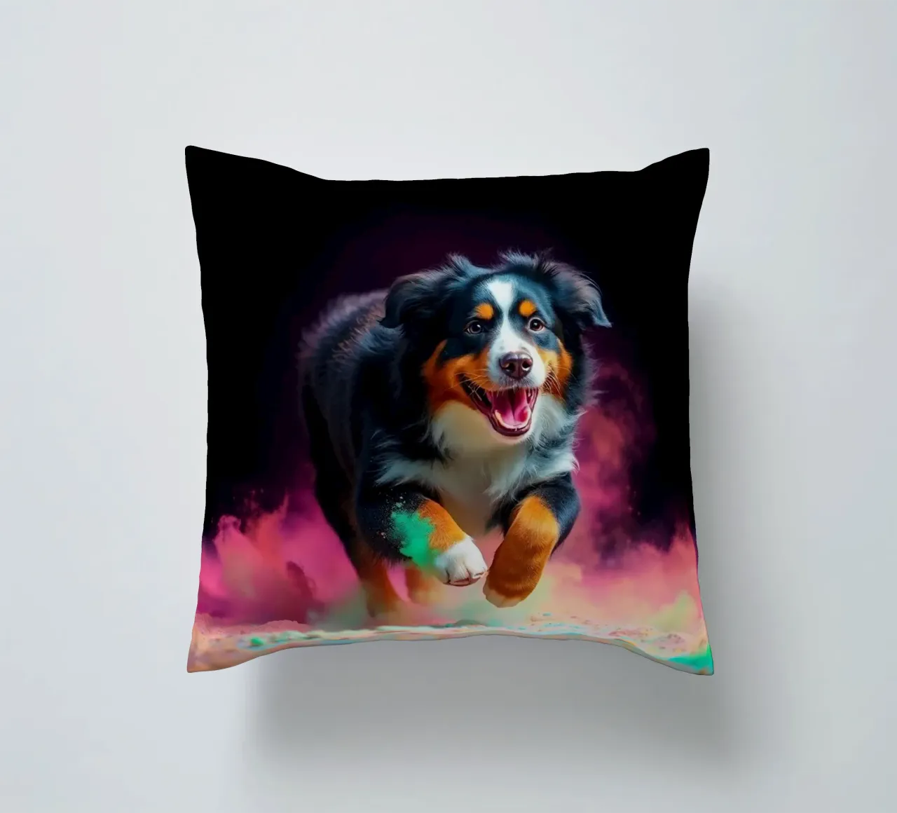 Le bouvier bernois coloré #92 coussin de Yumis.Beargang.and.Me