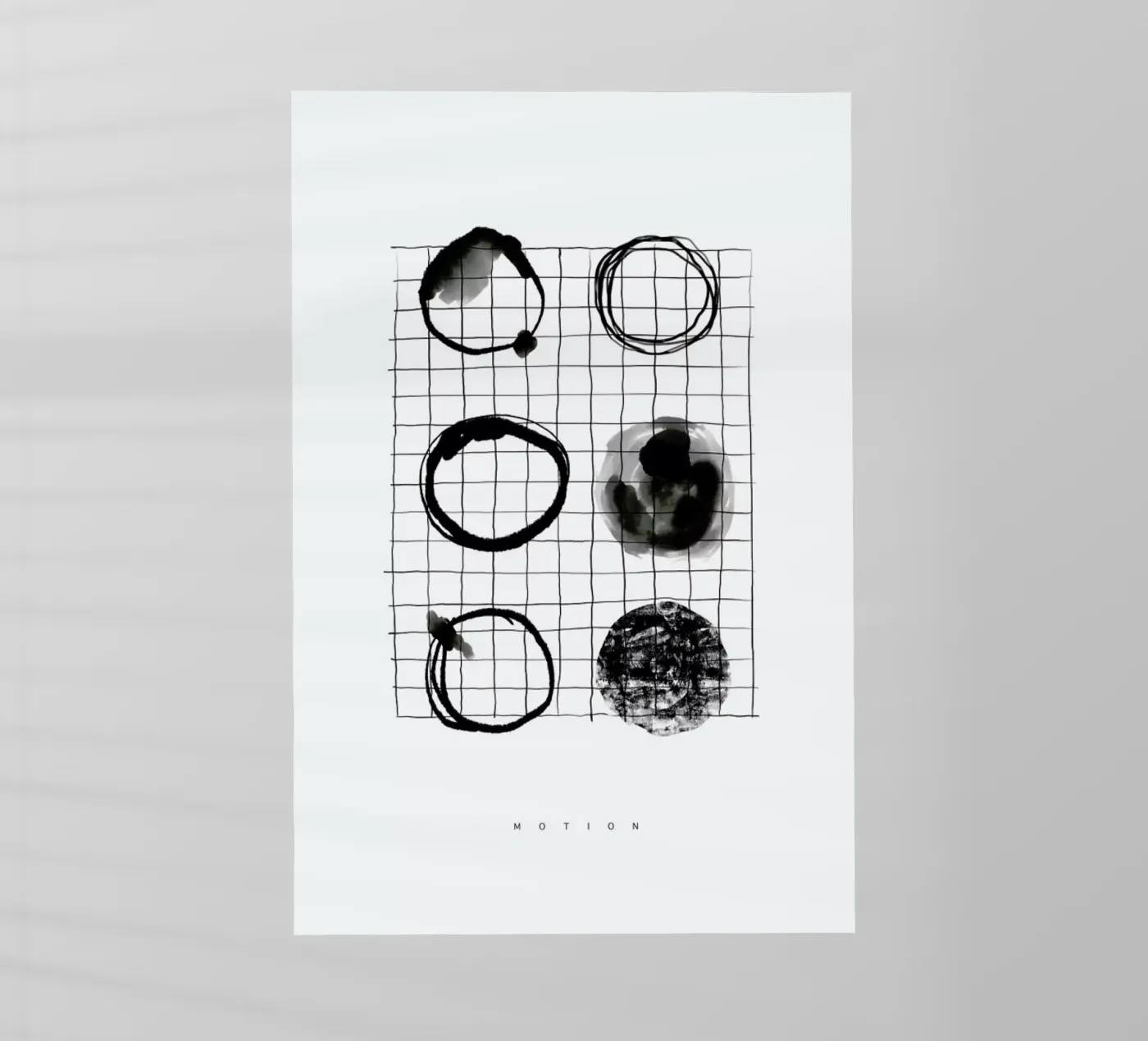 Motion backlit folie van Graphite