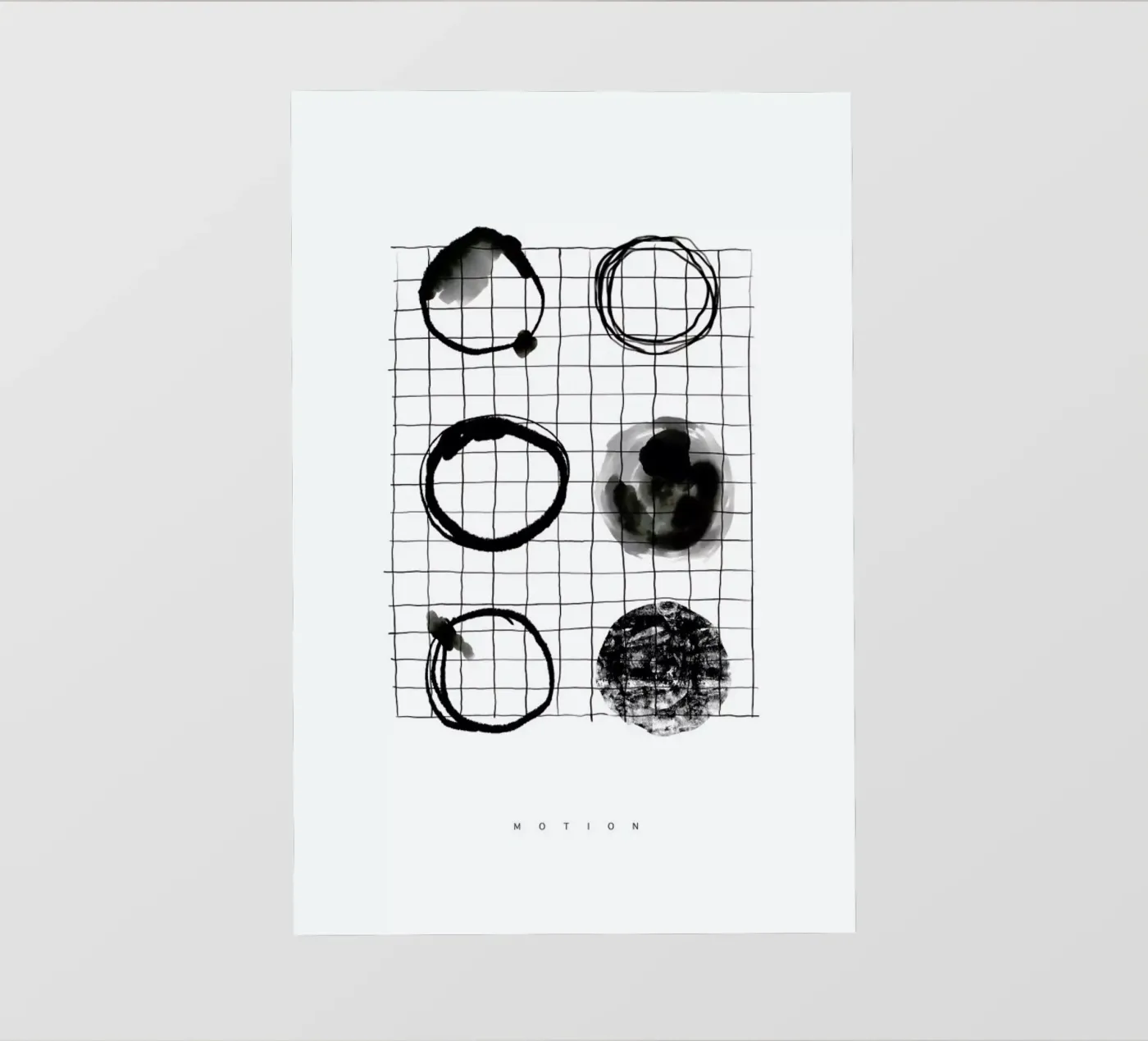 Motion backlit folie van Graphite