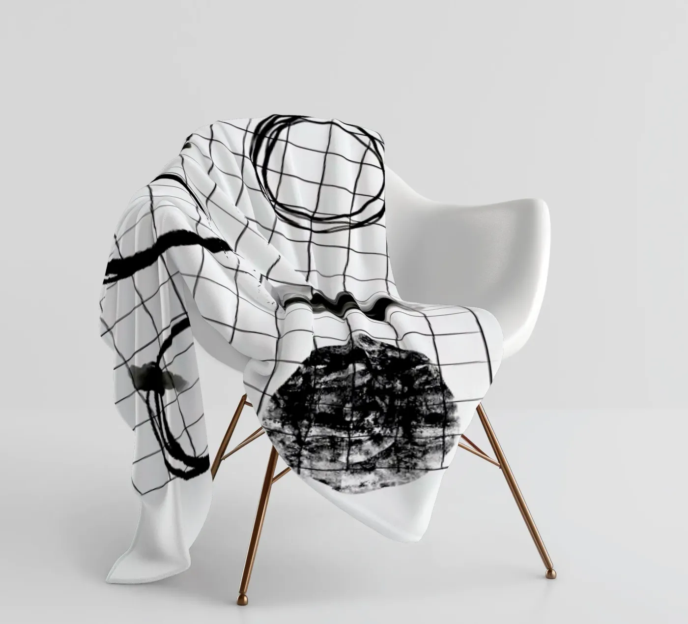 Motion fleecedeken van Graphite