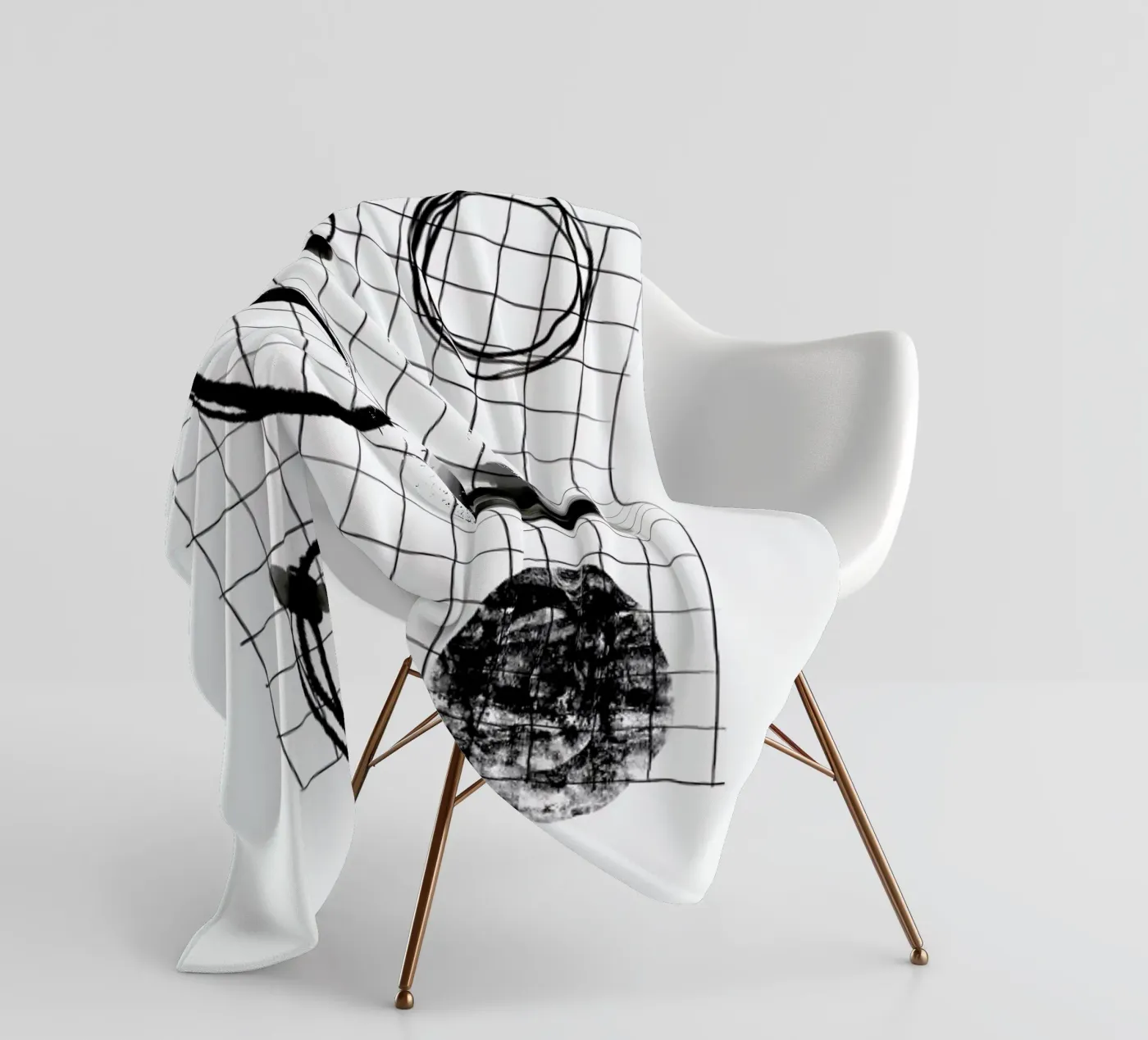 Motion fleecedeken van Graphite