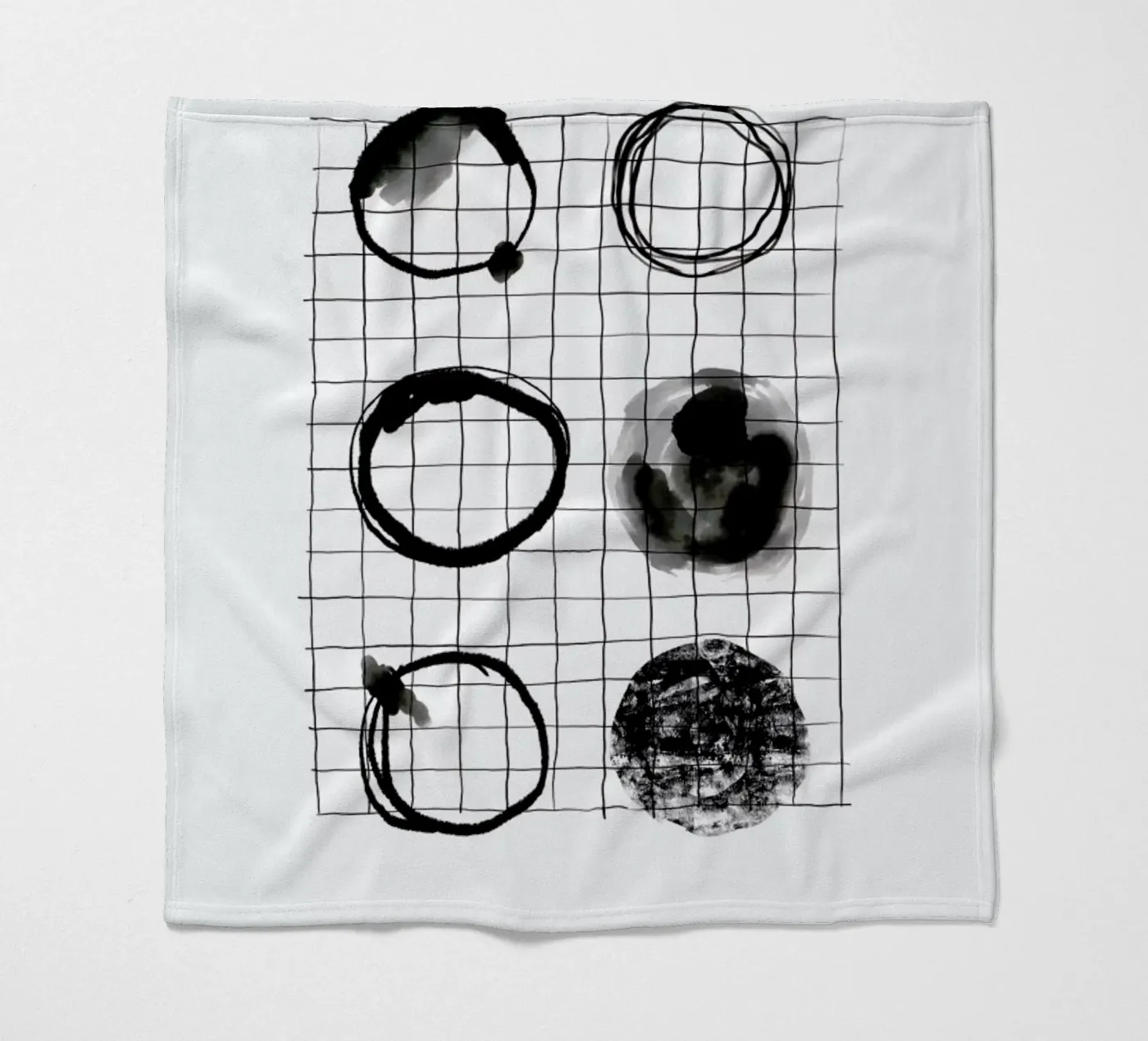 Motion fleecedeken van Graphite