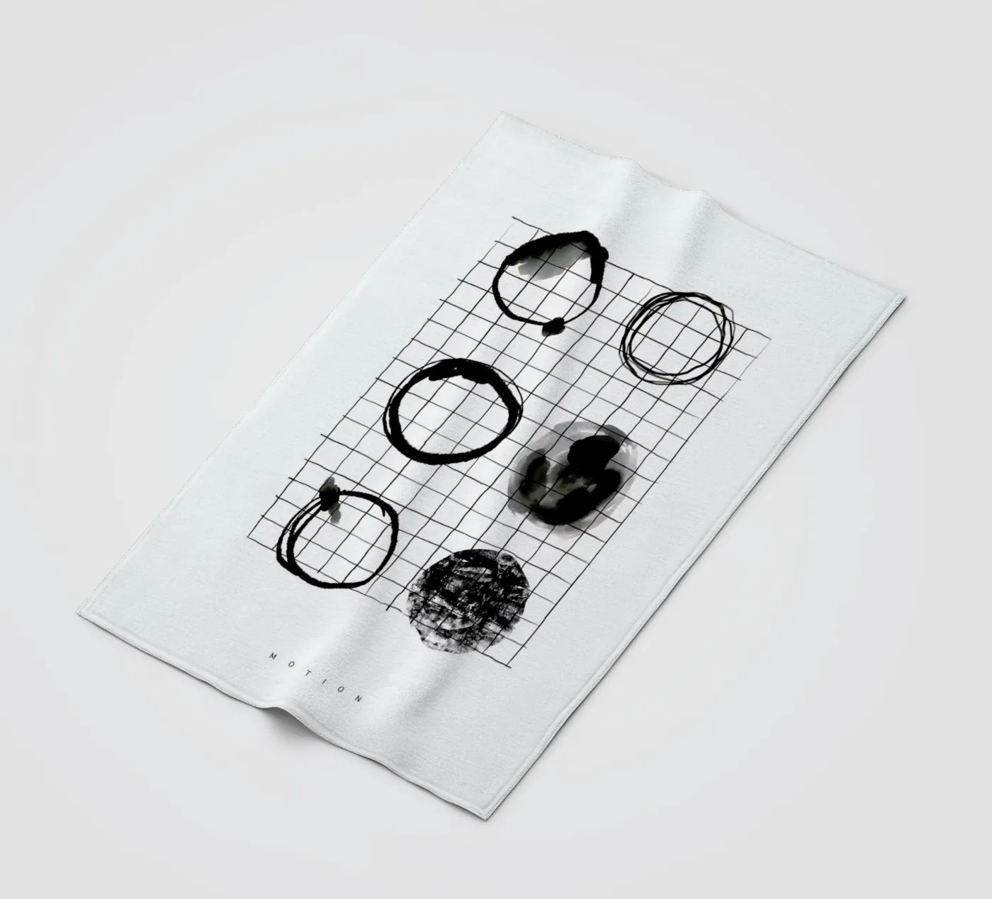 Motion fleecedeken van Graphite