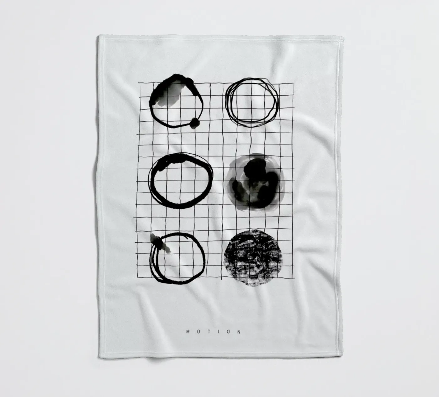 Motion fleecedeken van Graphite