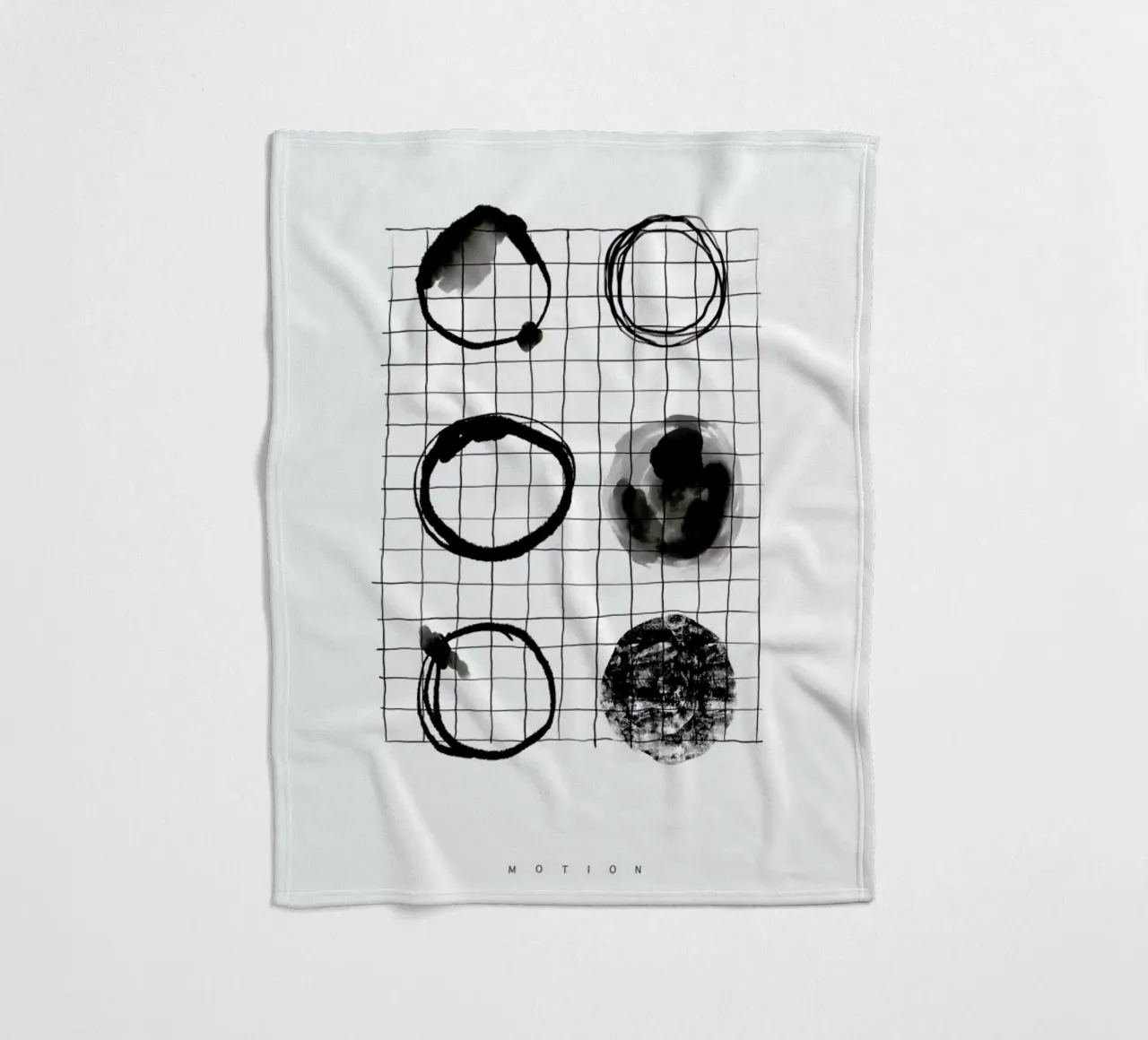 Motion Fleecedecke von Graphite