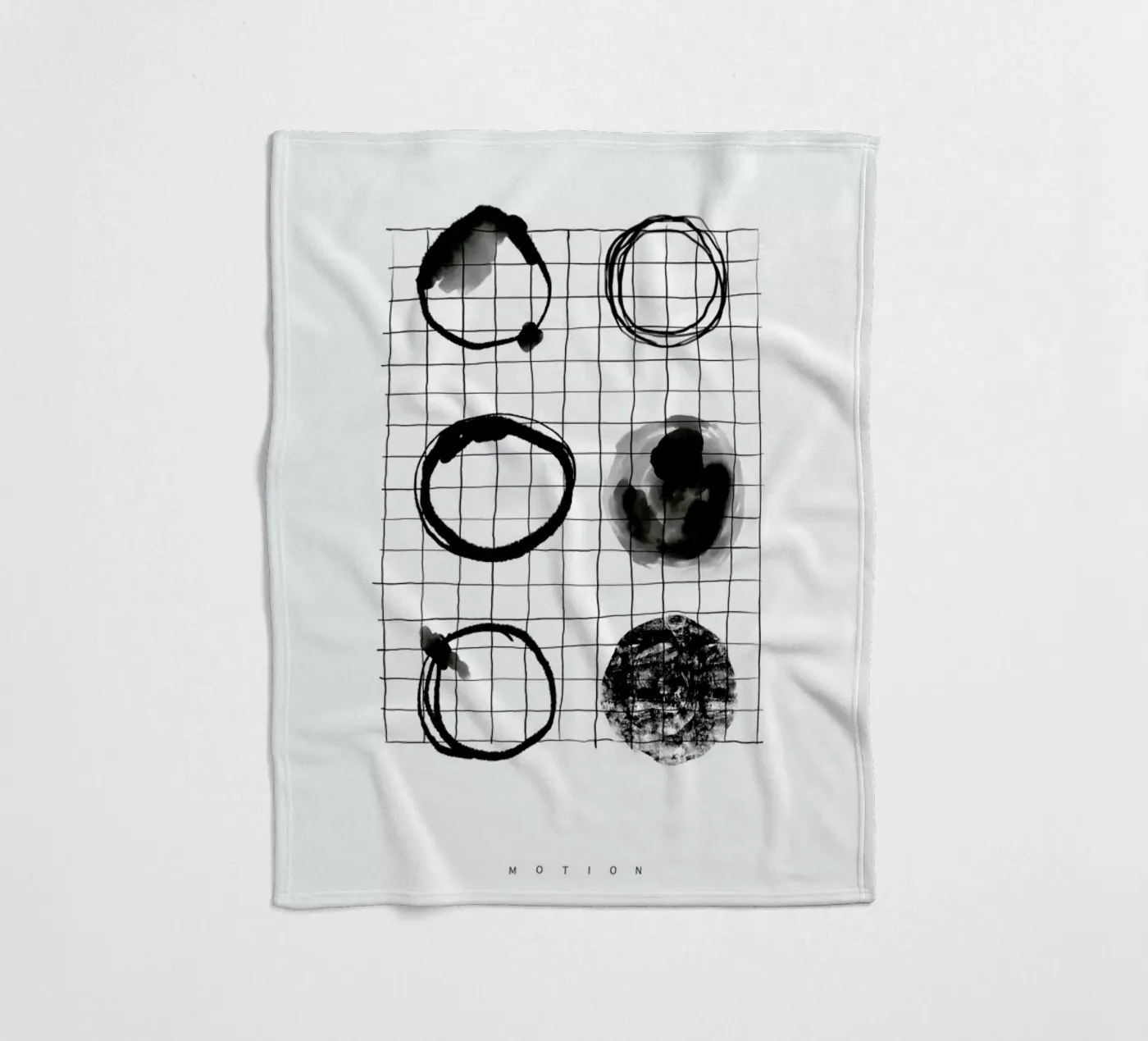 Motion fleecedeken van Graphite