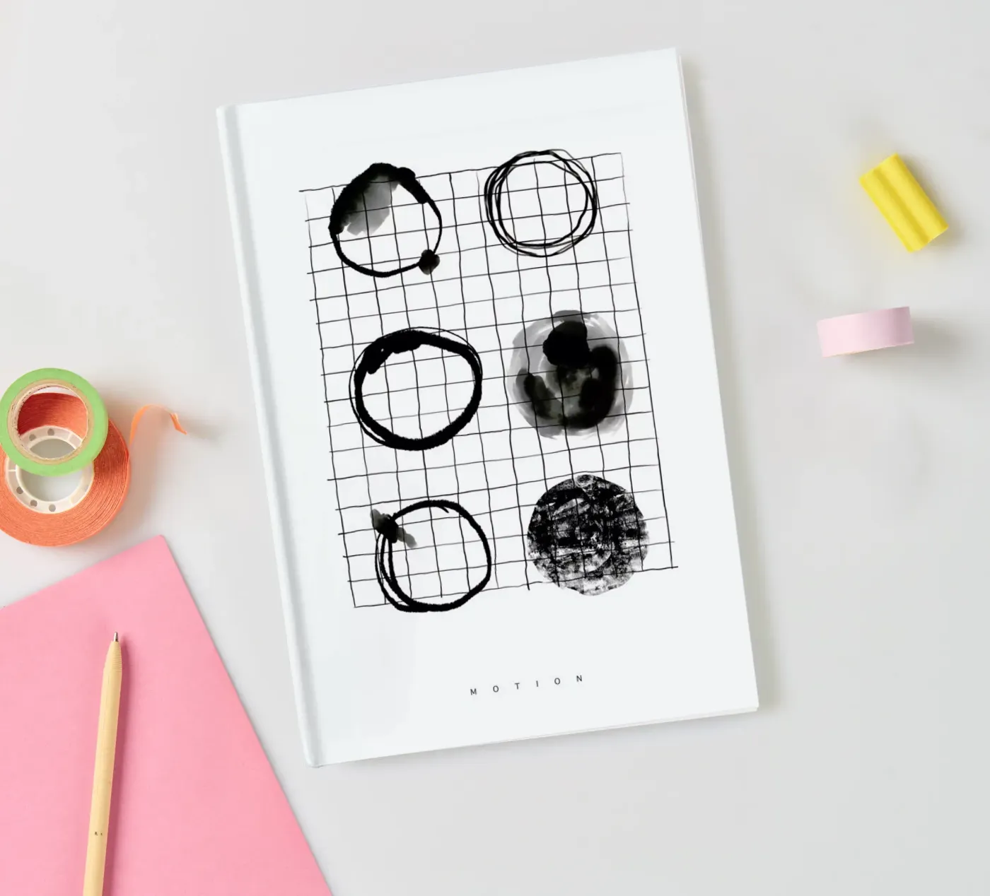 Motion notebook by Graphite
