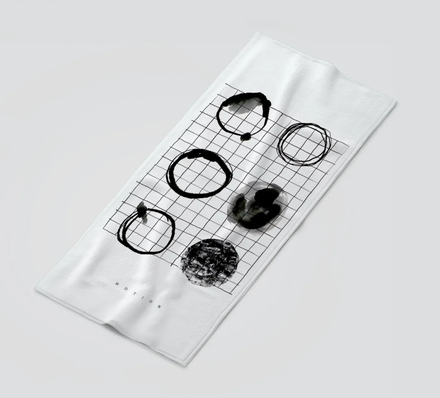 Motion strandhanddoek van Graphite