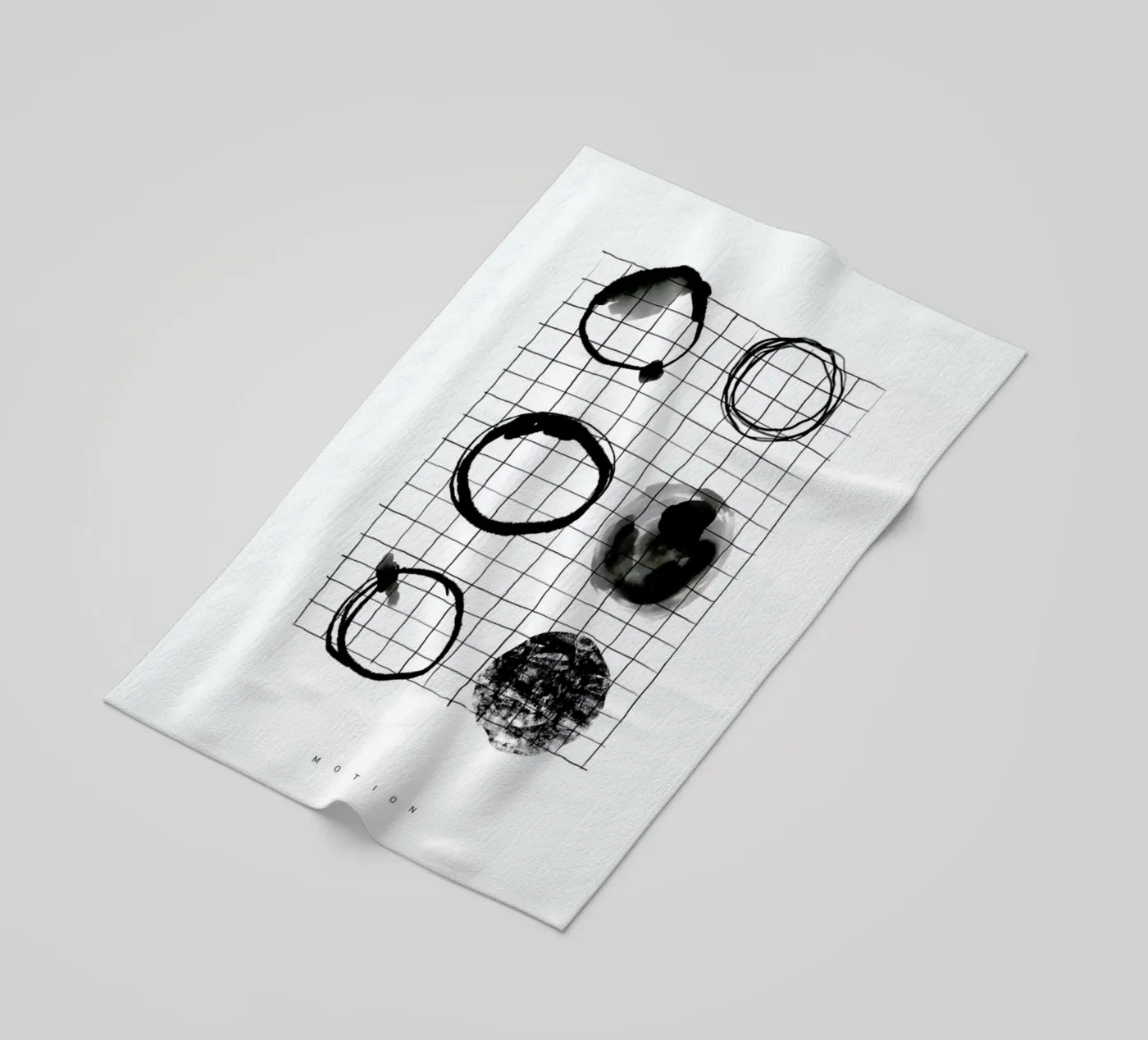 Motion strandhanddoek van Graphite