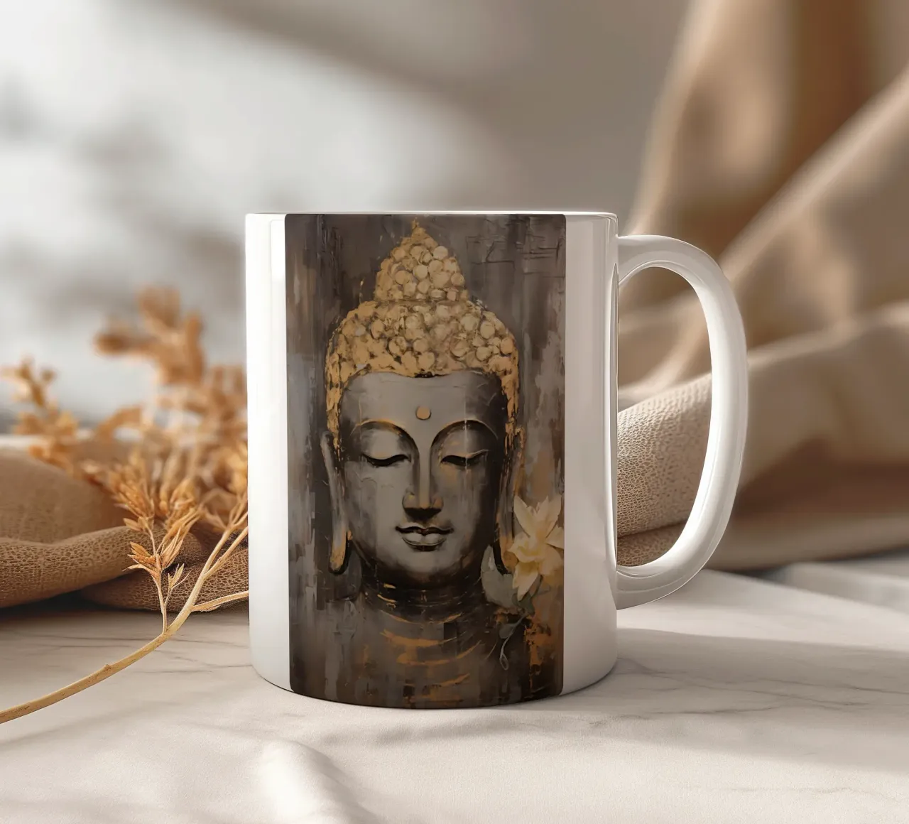 Buddha tazza in ceramica da Imagine