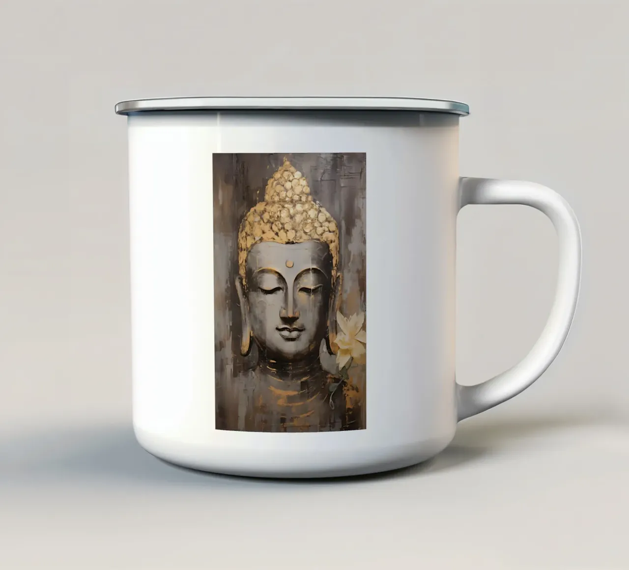 Buddha tazza in smalto da Imagine