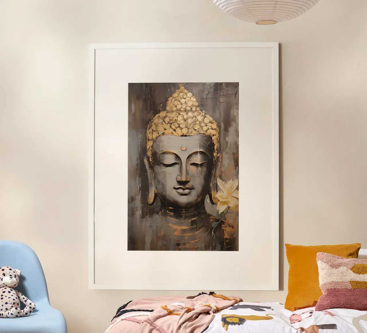 Buddha carta hahnemühle da Imagine
