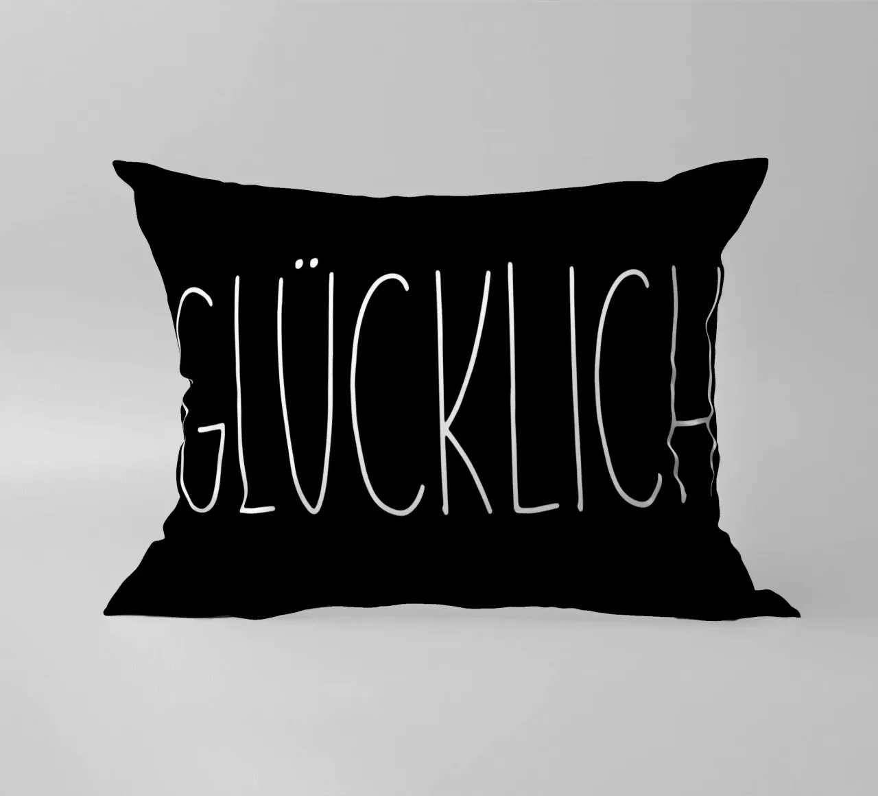 GLÜCKLICH cuscino da DigiWunderwerk