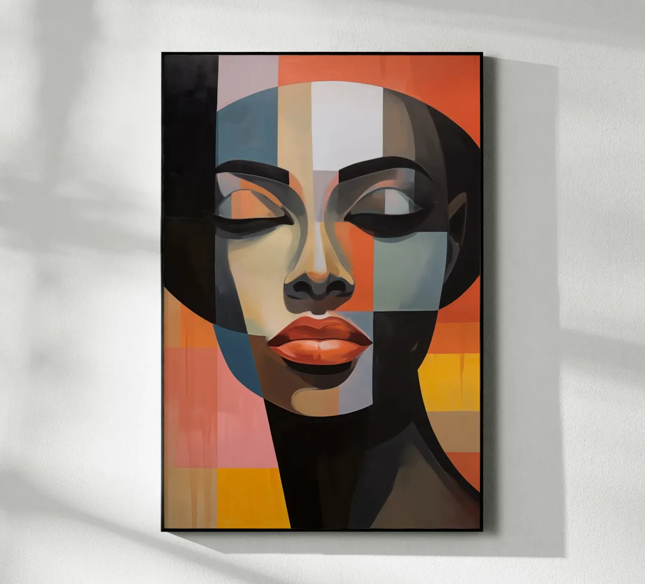 Volto africano plexiglass da Imagine