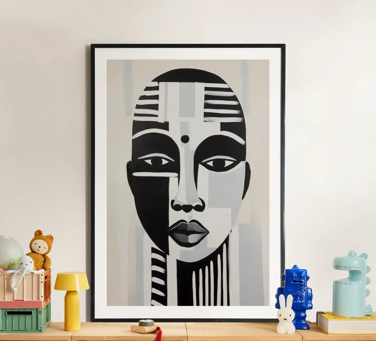 Afrikanisches Gesicht Poster von Imagine
