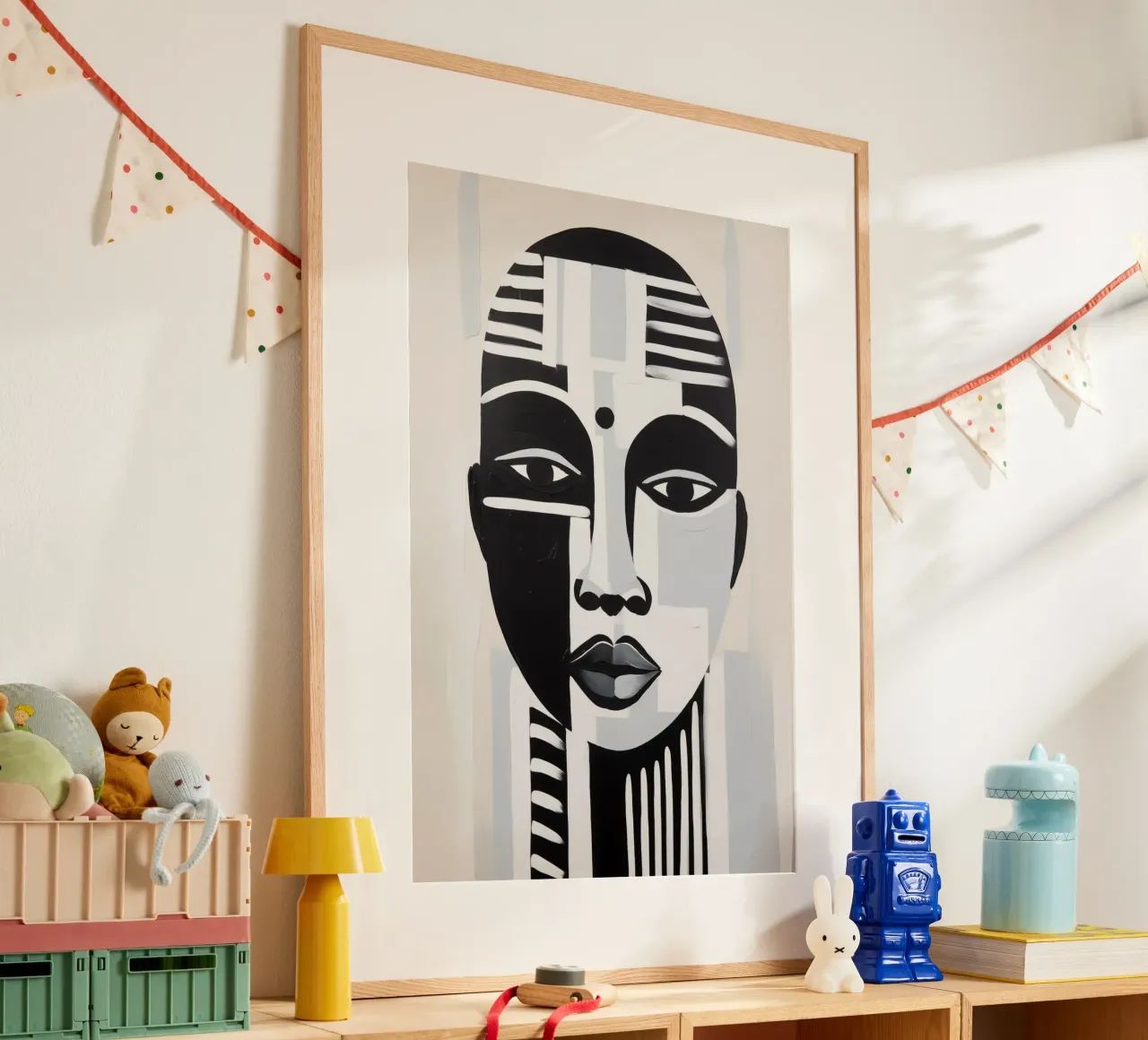 Afrikanisches Gesicht Poster von Imagine