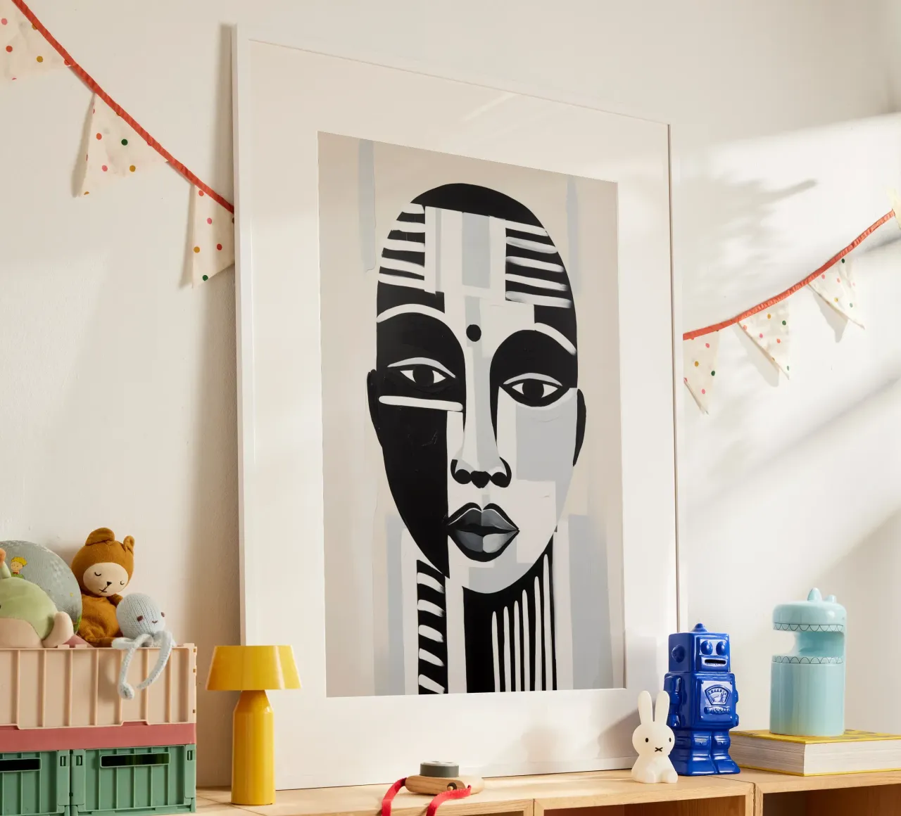 Afrikanisches Gesicht Poster von Imagine