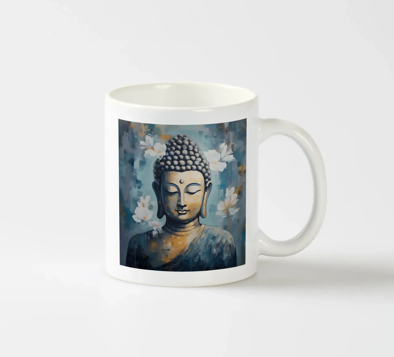 Buddha tazza in ceramica da Imagine