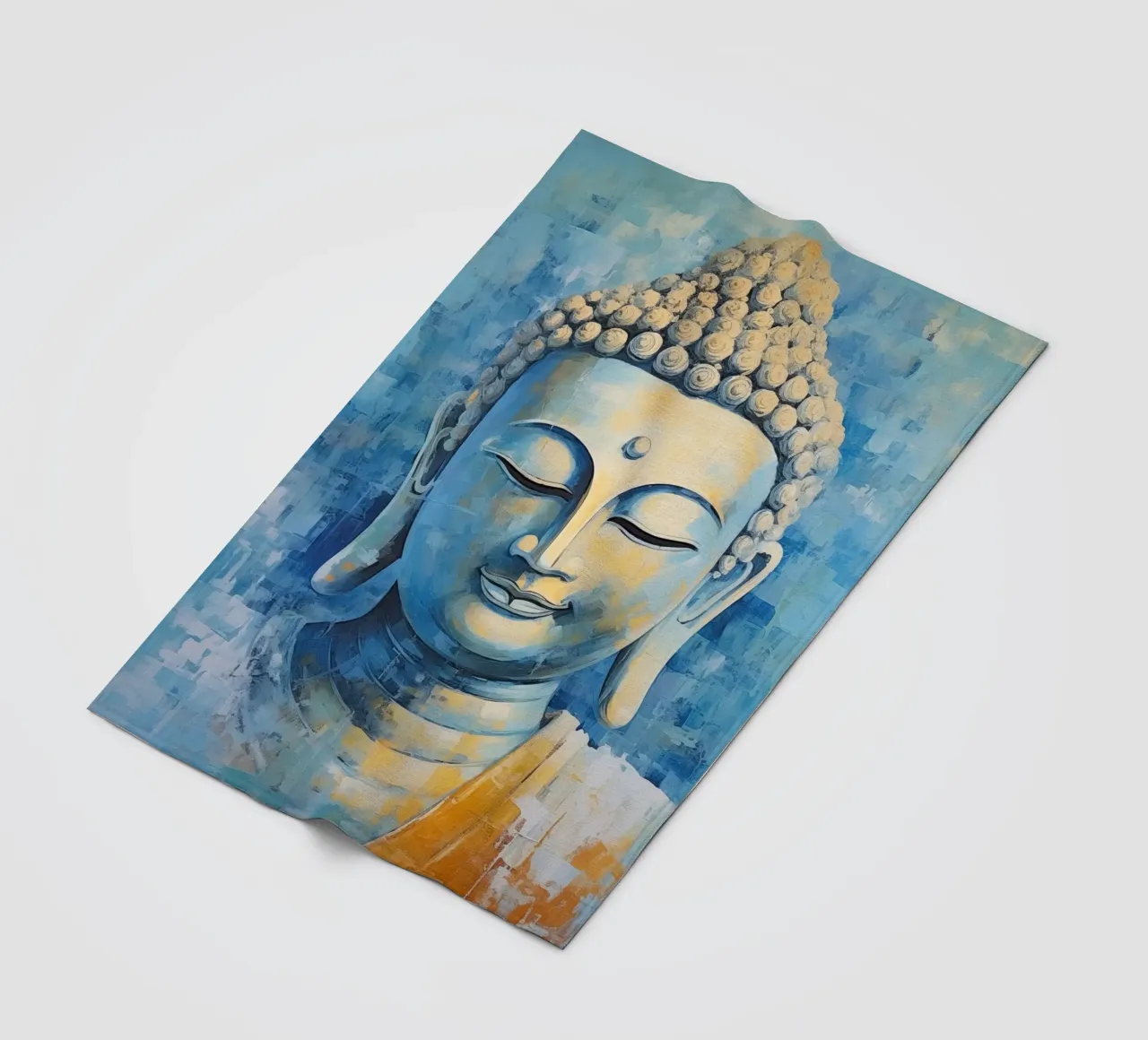 Buddha Fleecedecke von Imagine