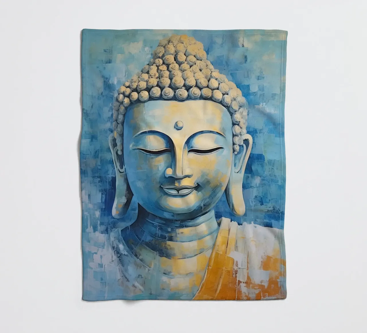 Buddha Fleecedecke von Imagine