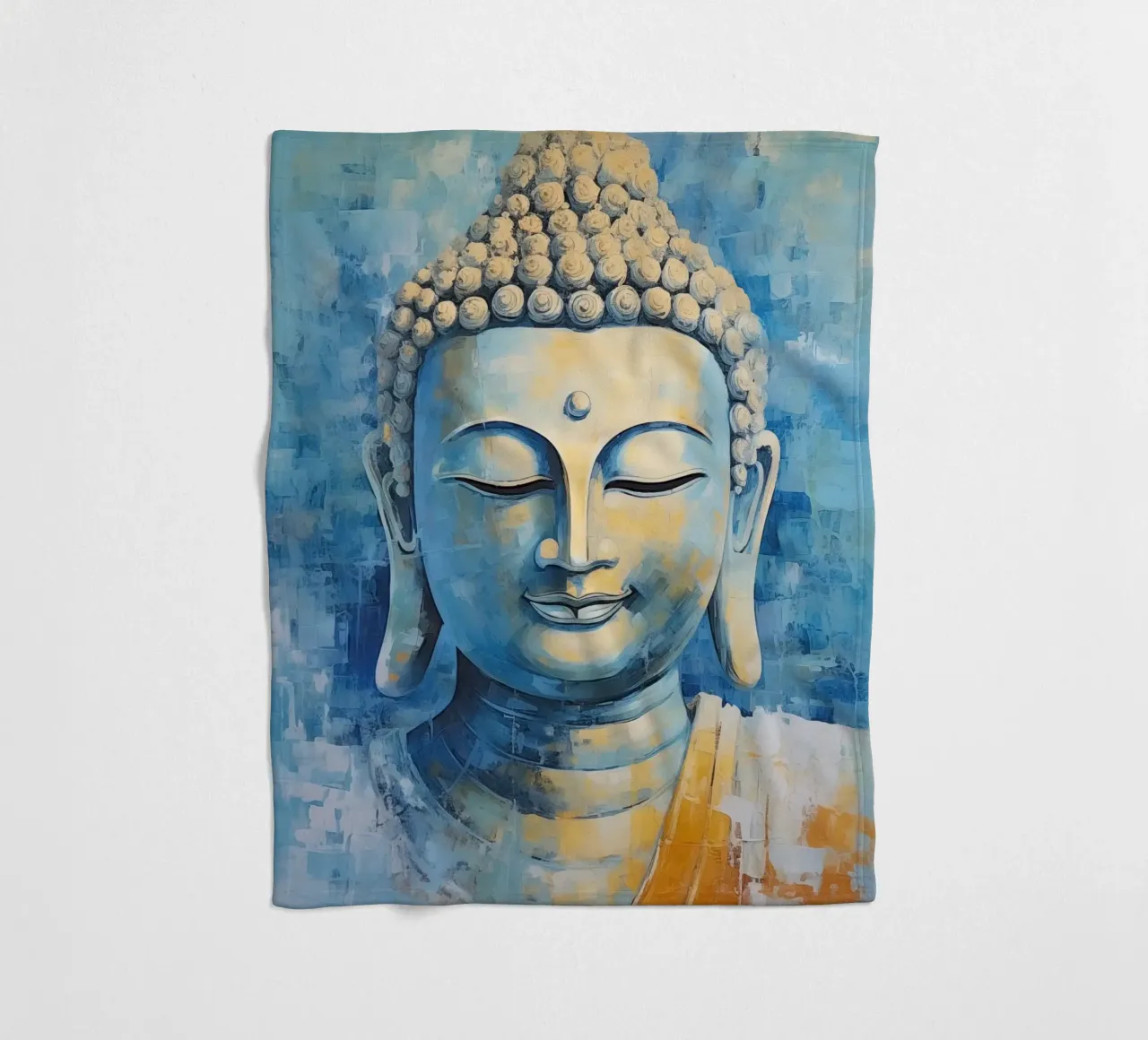 Buddha Fleecedecke von Imagine