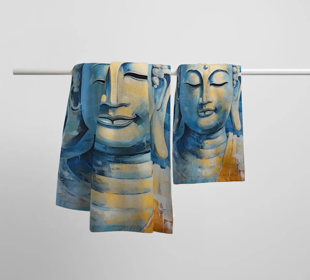 Buddha asciugamano da bagno da Imagine