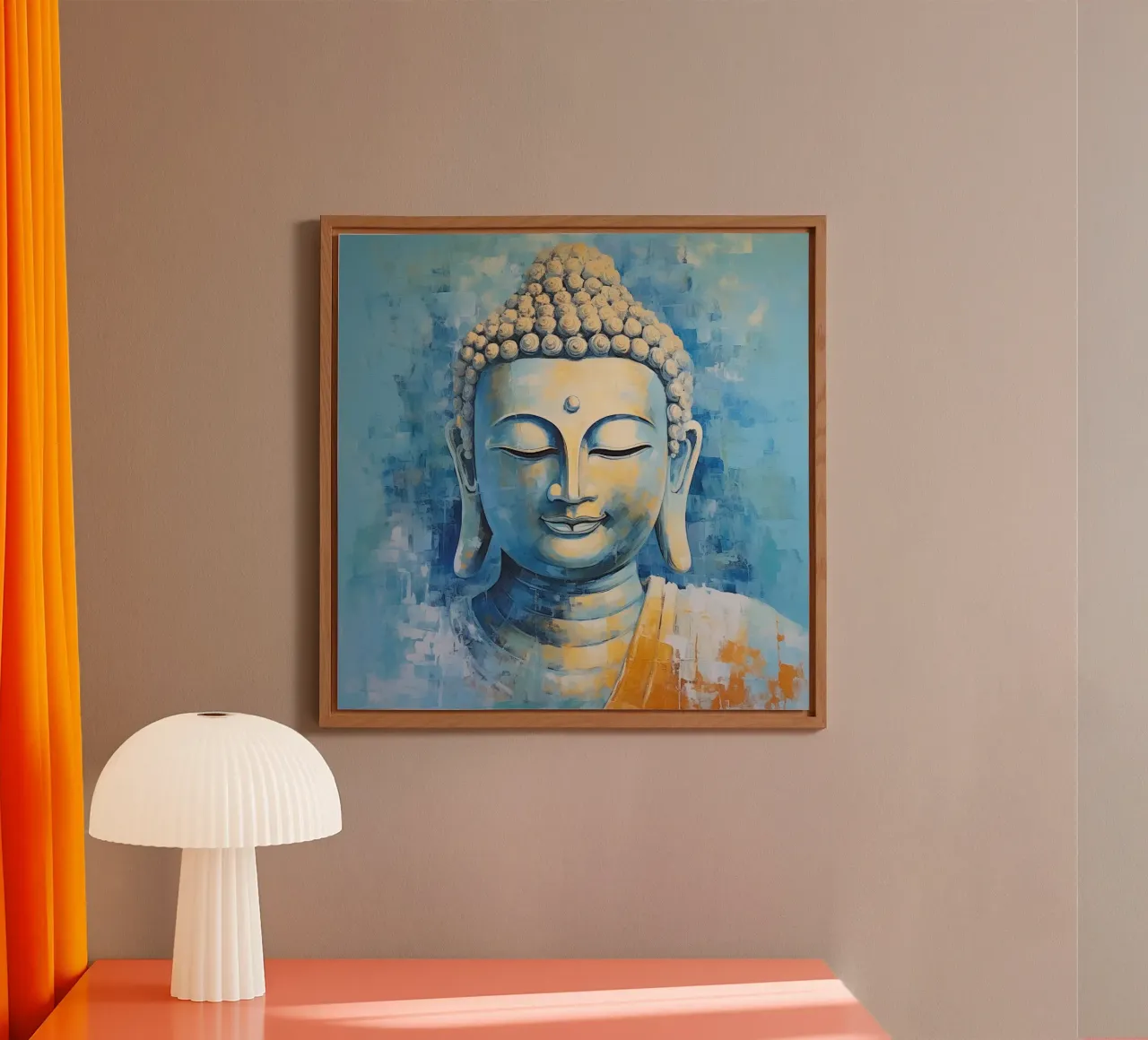 Buddha forex plate by Imagine