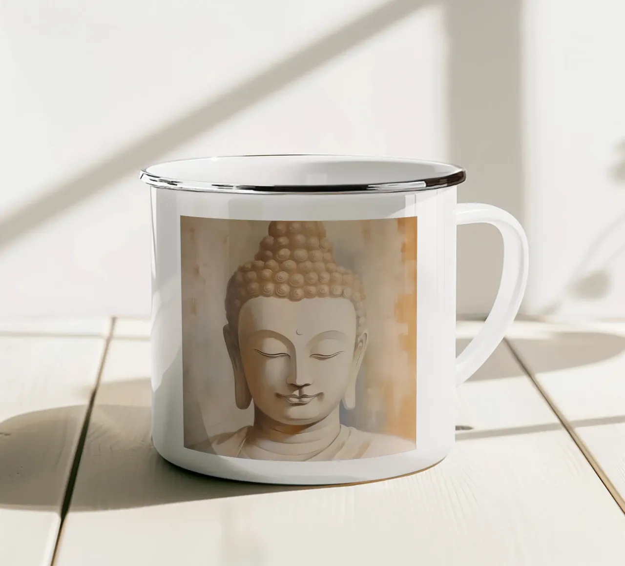 Buddha tazza in smalto da Imagine