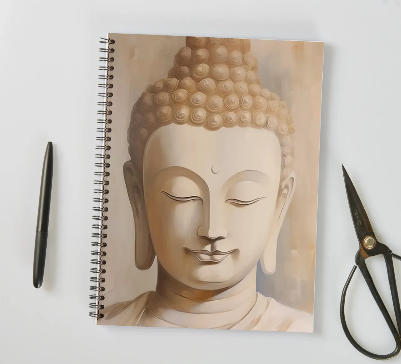 Buddha spiral notebook by Imagine