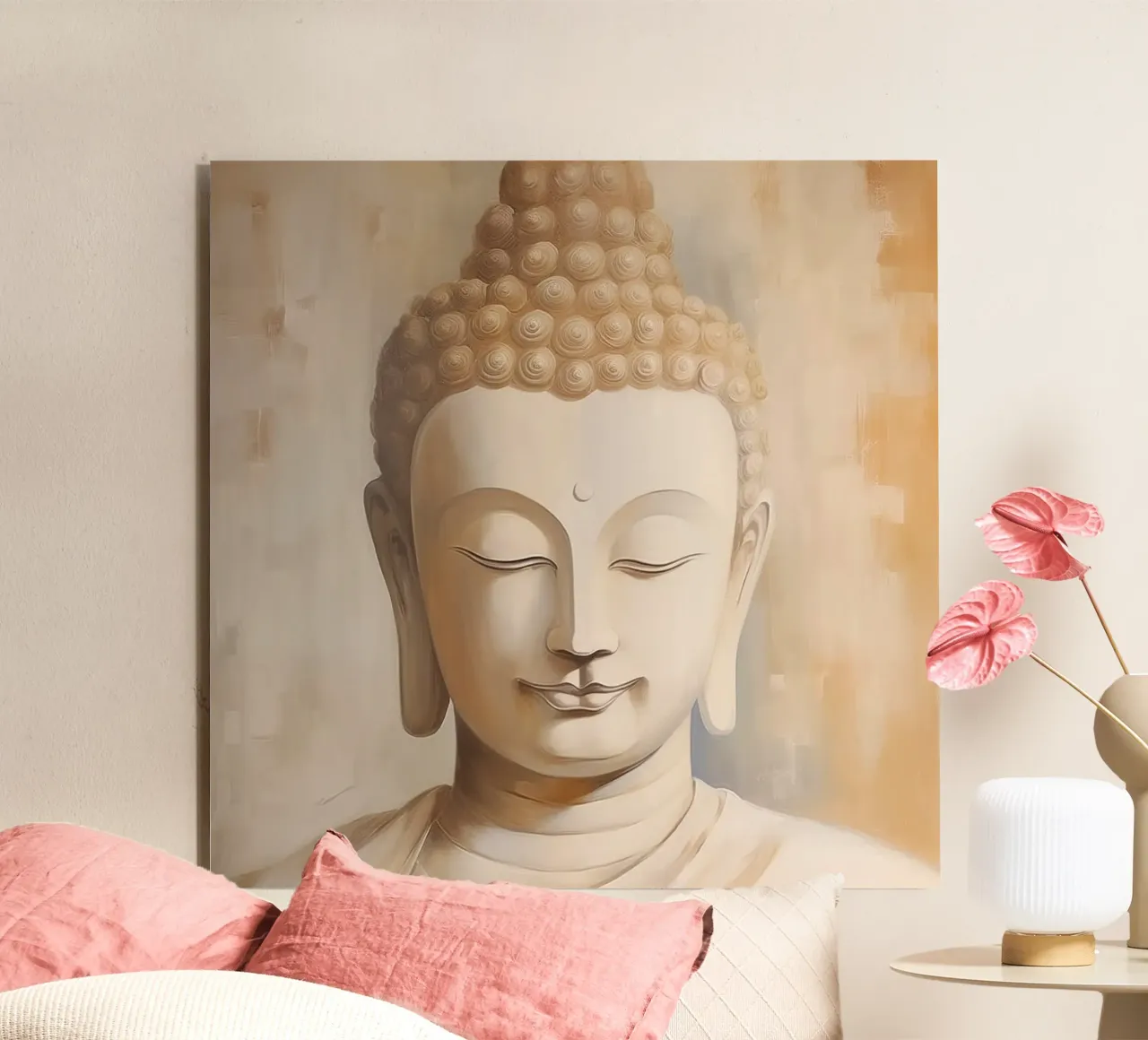 Buddha alluminio dibond da Imagine