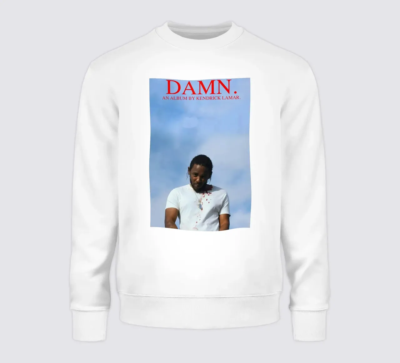 Damnn/Kendrick Lamar felpa da Attaboy Dsgn