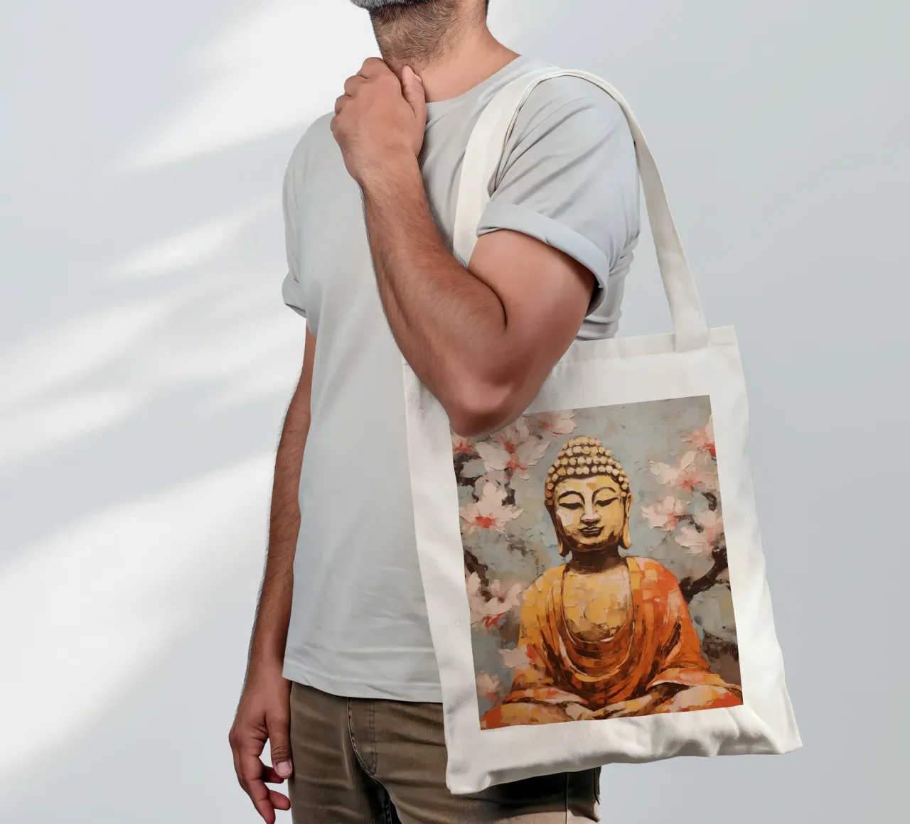 Buddha tote bag by Imagine