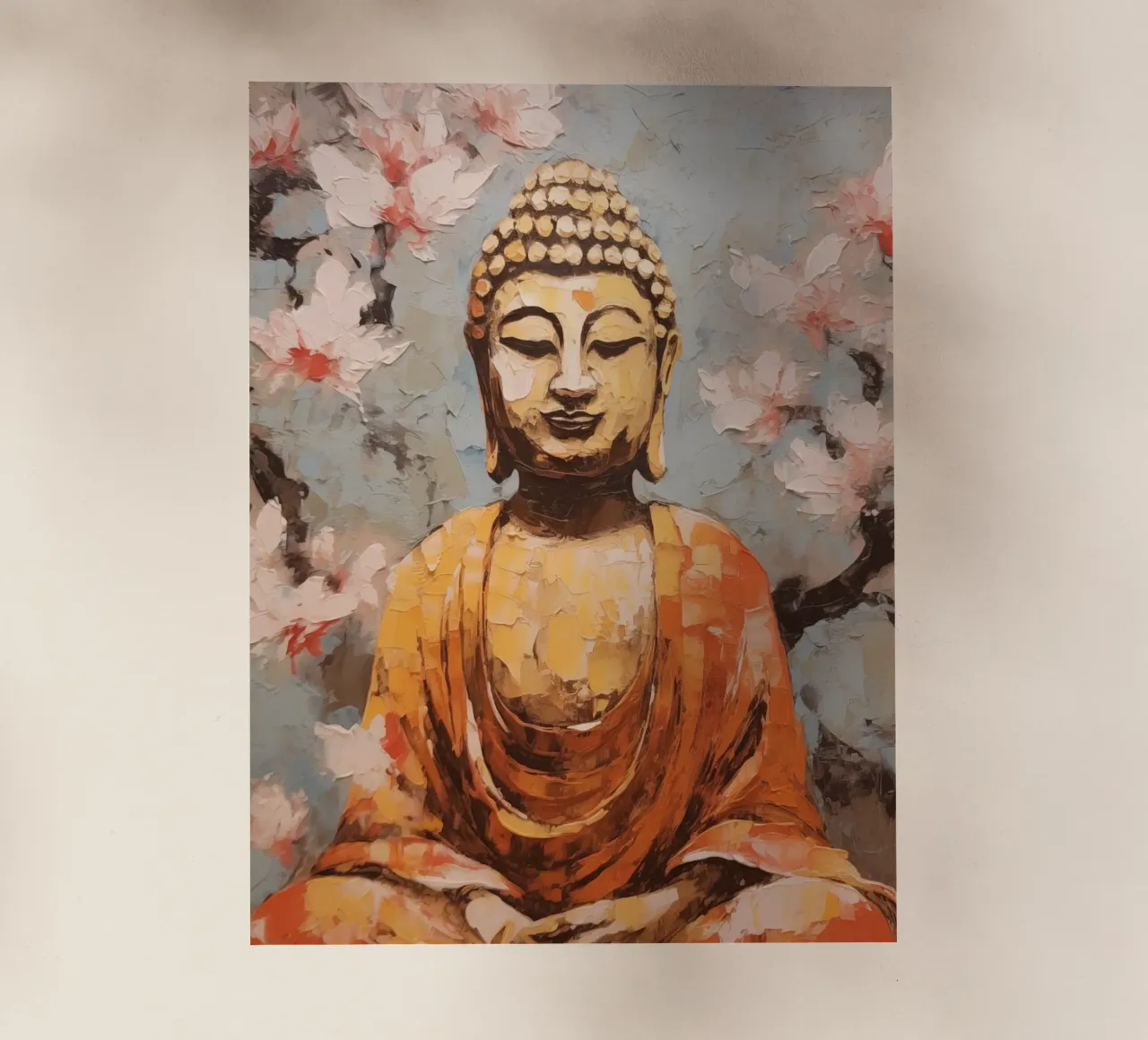 Buddha pellicola backlit da Imagine