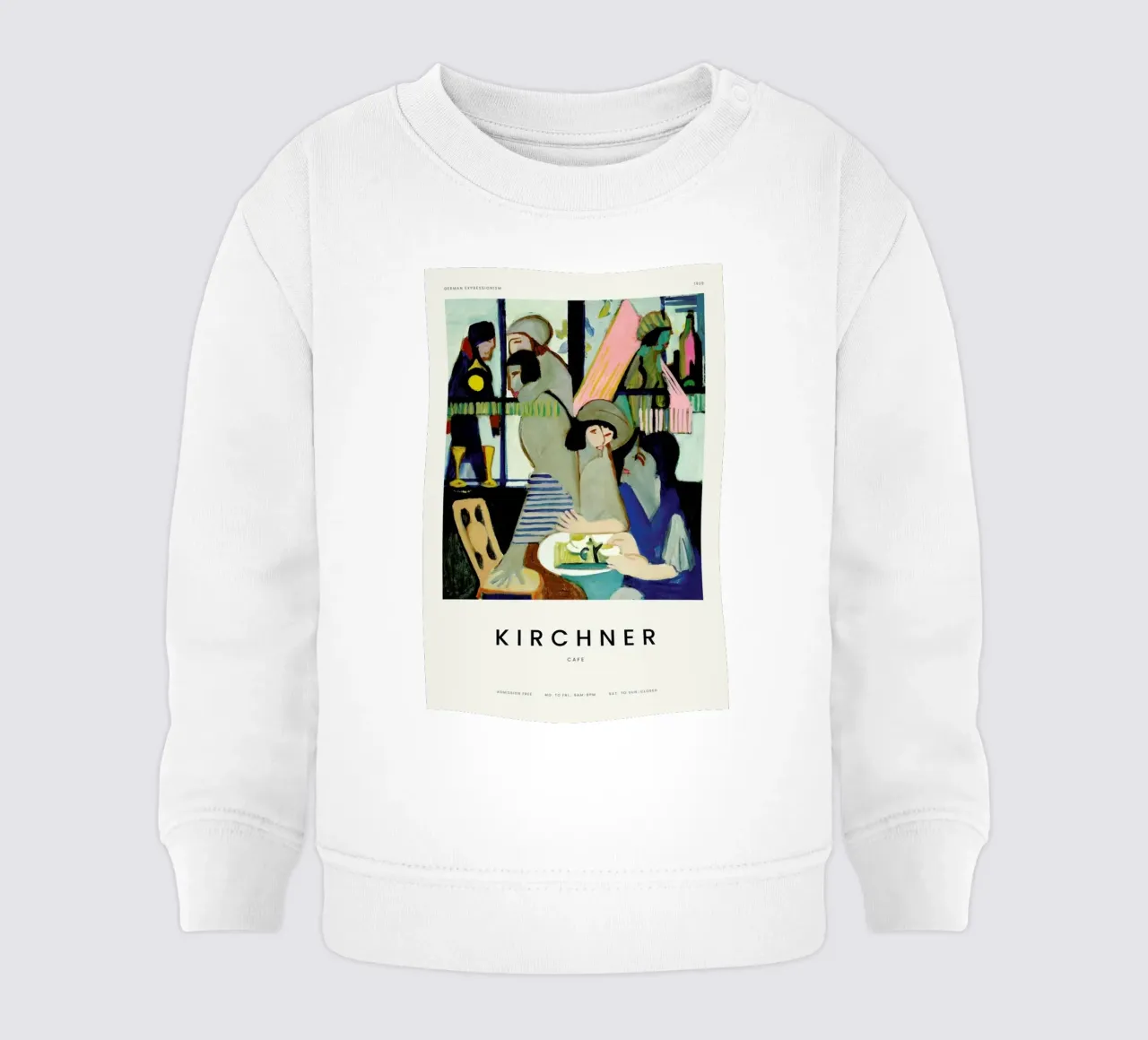 Kirchner - Cafe felpa neonato da Vintage by JUNIQE