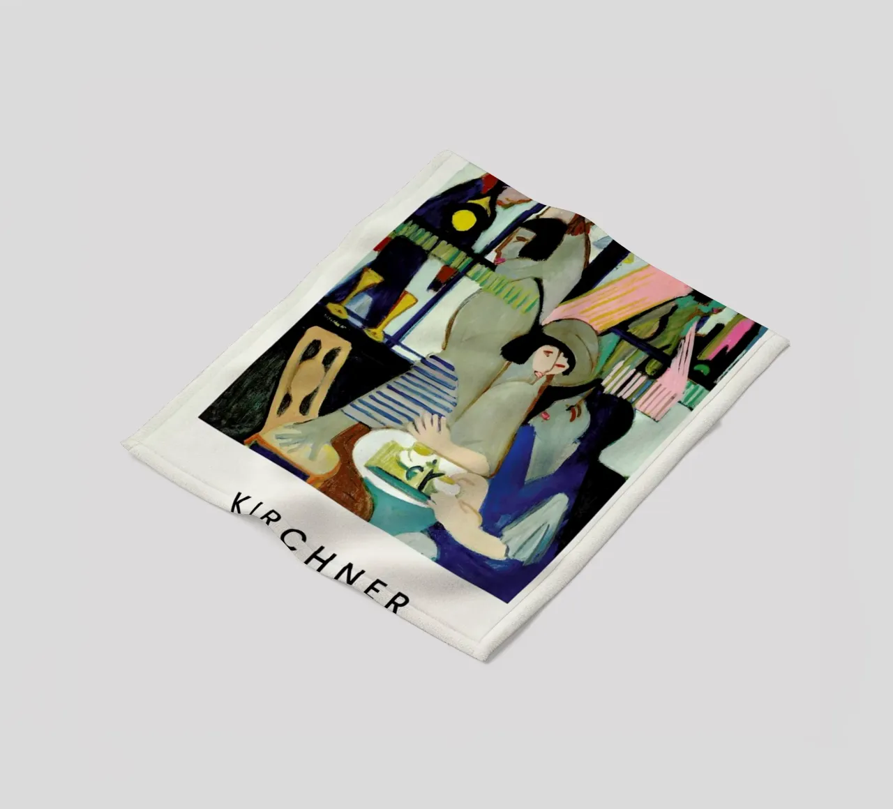 Kirchner - Cafe coperta in pile da Vintage by JUNIQE