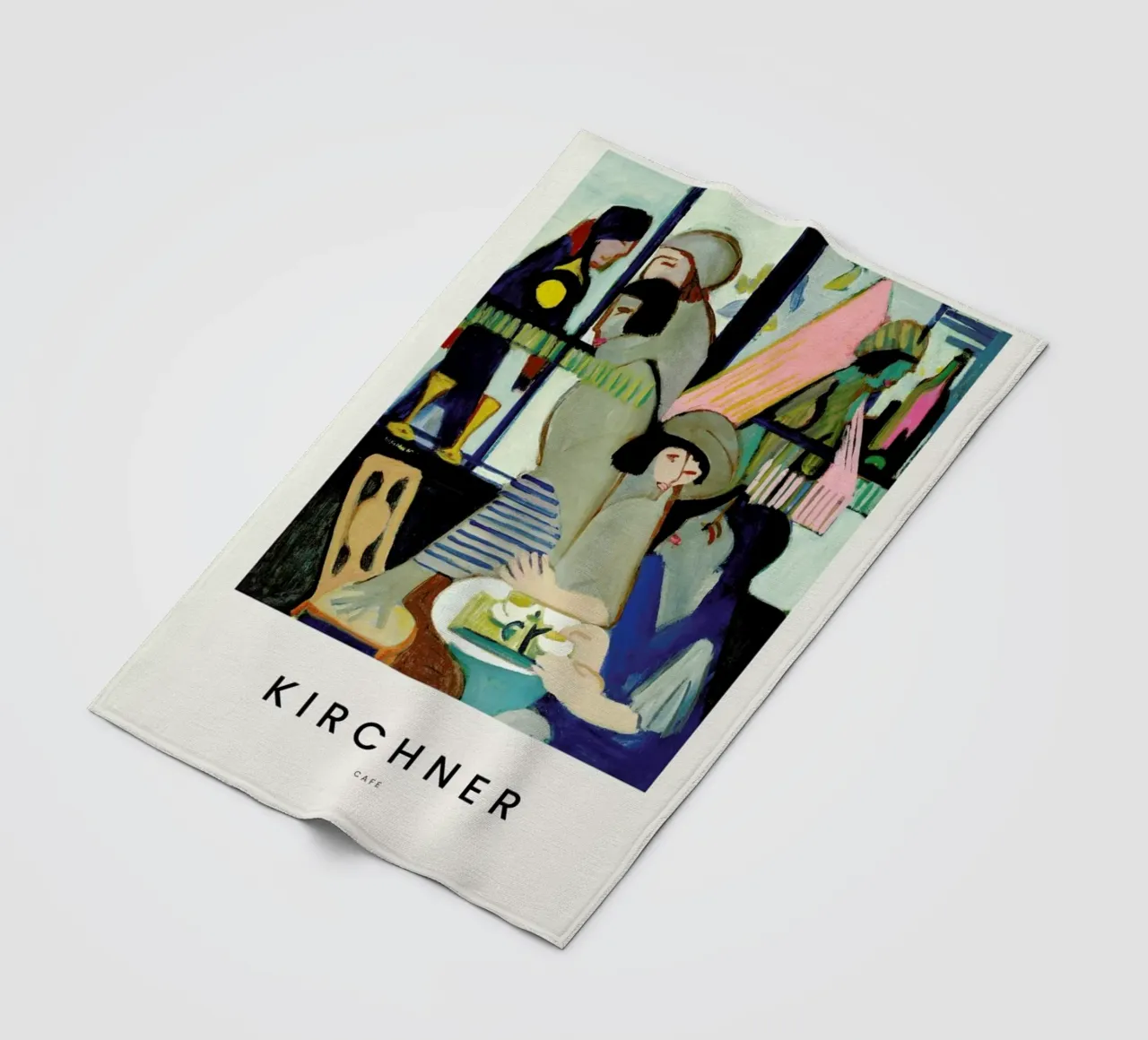 Kirchner - Cafe coperta in pile da Vintage by JUNIQE
